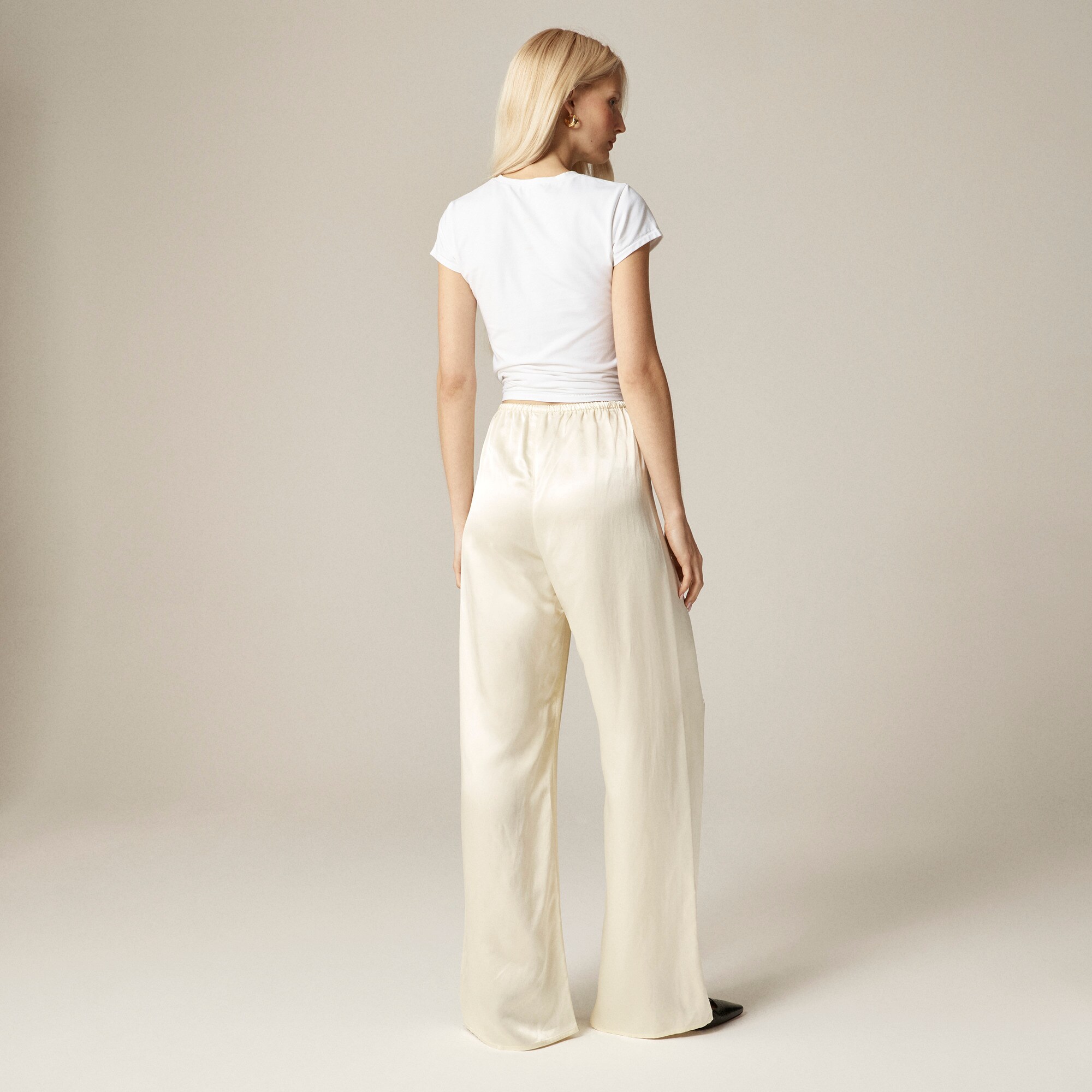 Cosmo pant in luster charmeuse