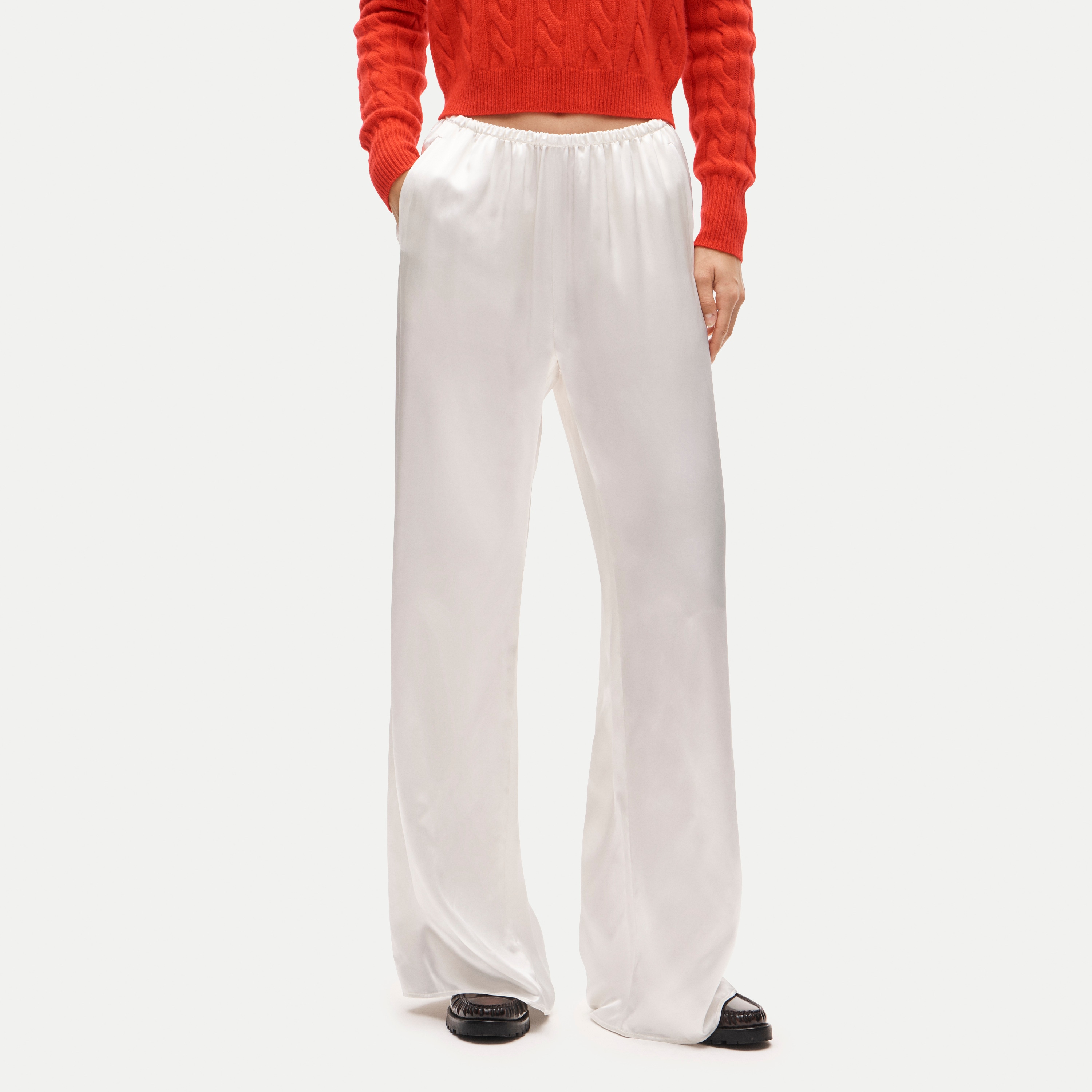 Cosmo pant in luster charmeuse - thumbnail 10