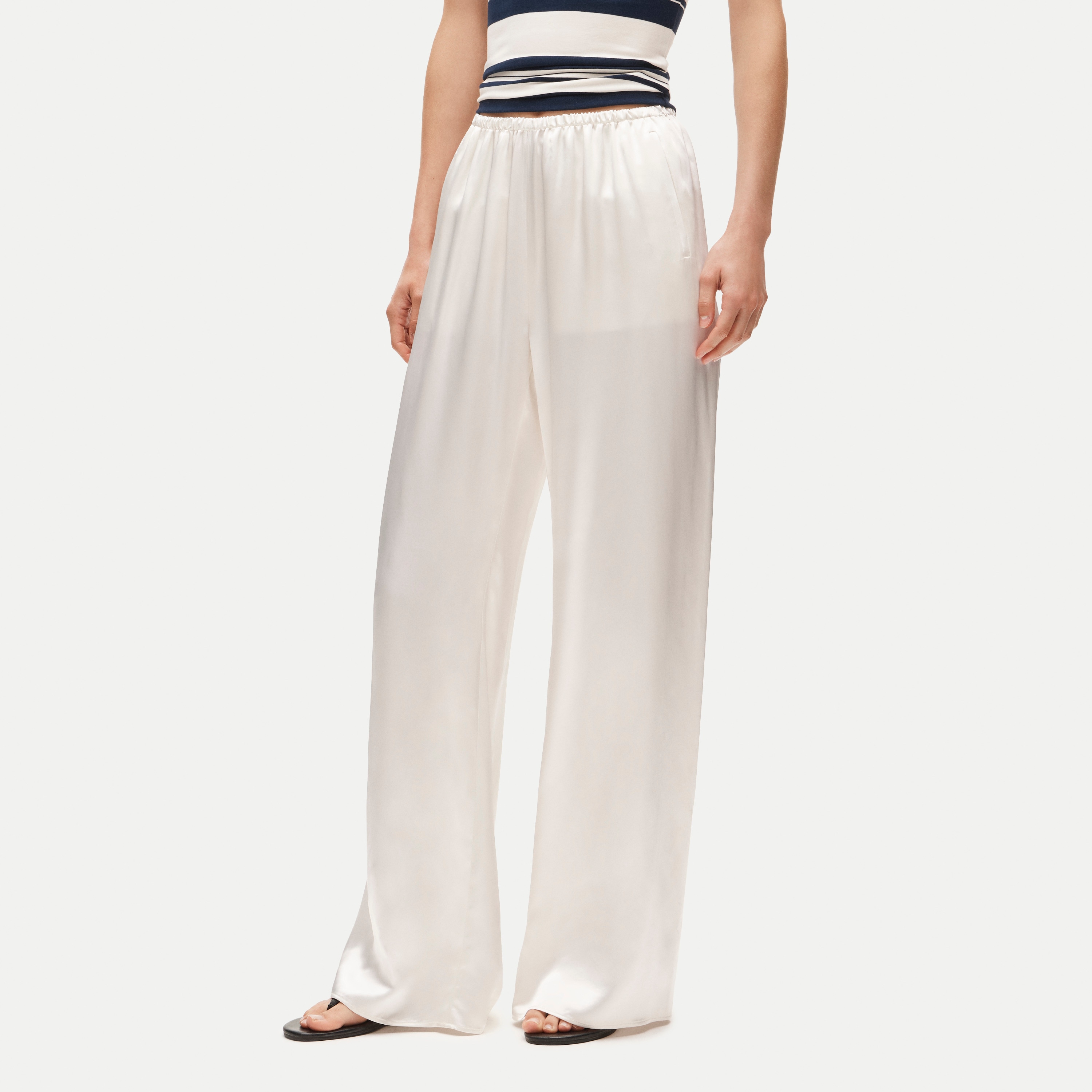 Cosmo pant in luster charmeuse