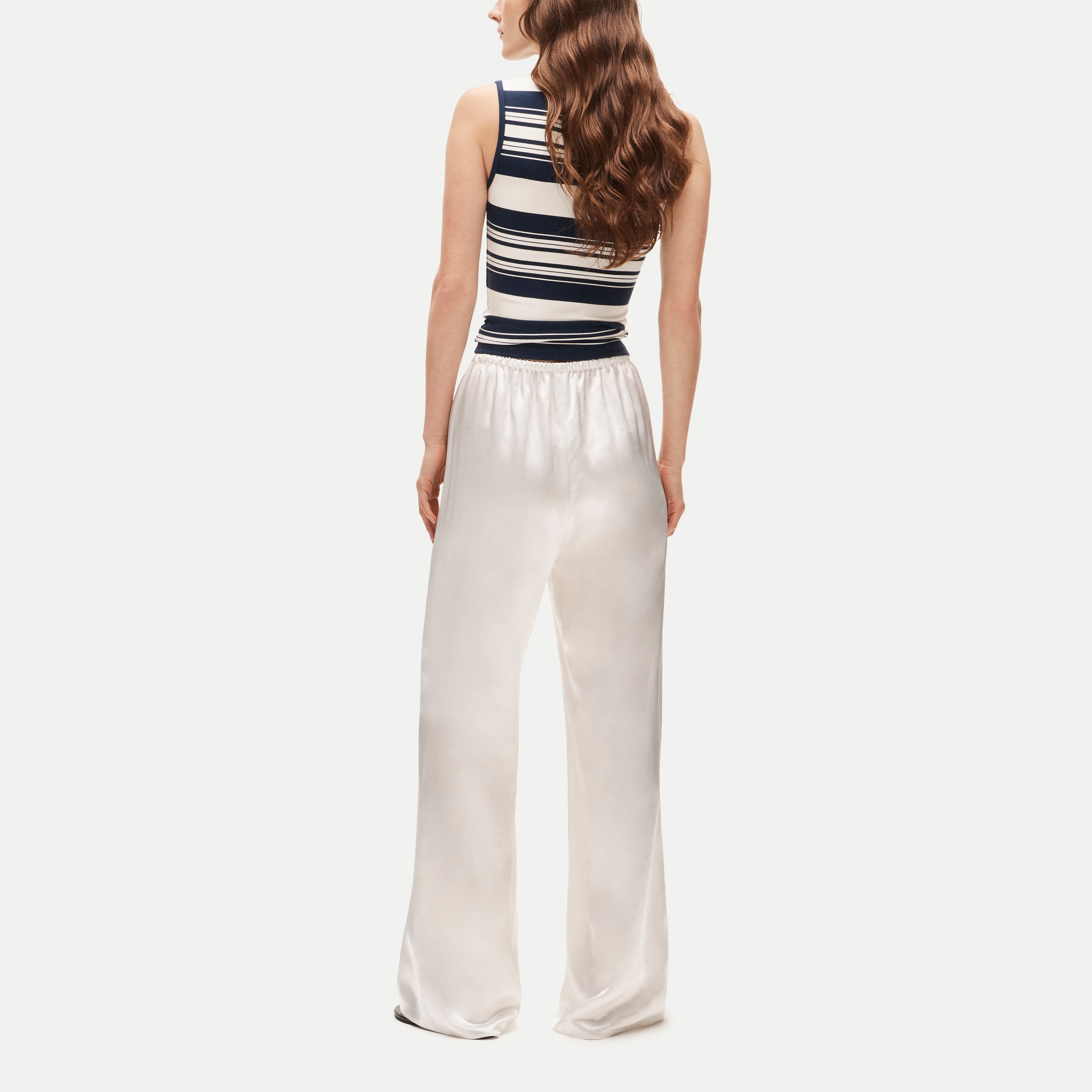 Cosmo pant in luster charmeuse