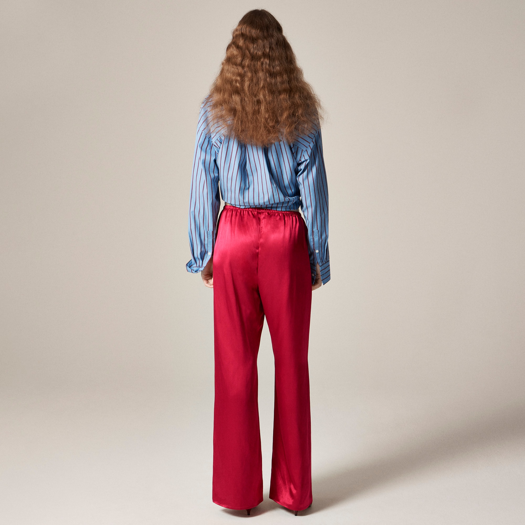 Cosmo pant in luster charmeuse