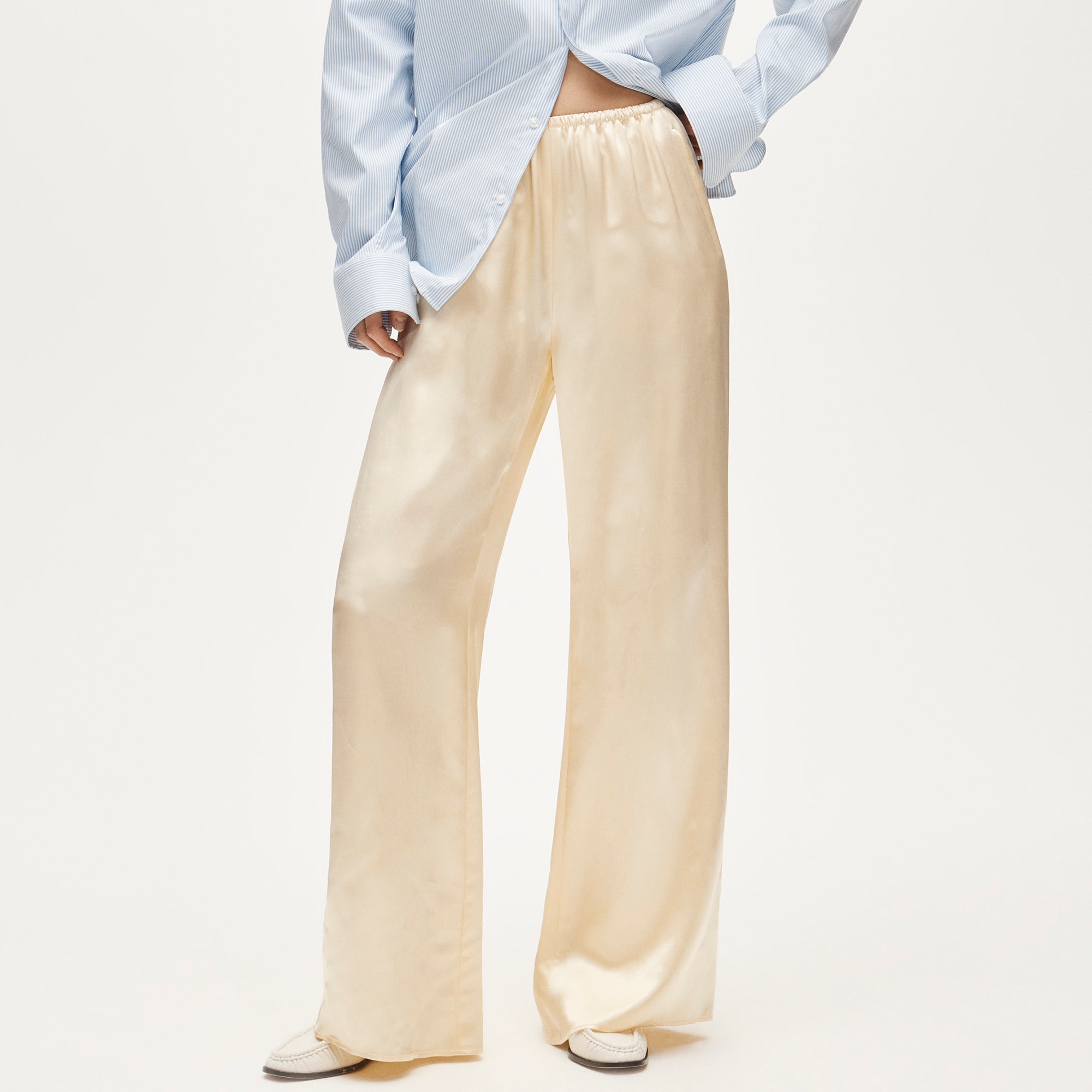 Cosmo pant in luster charmeuse