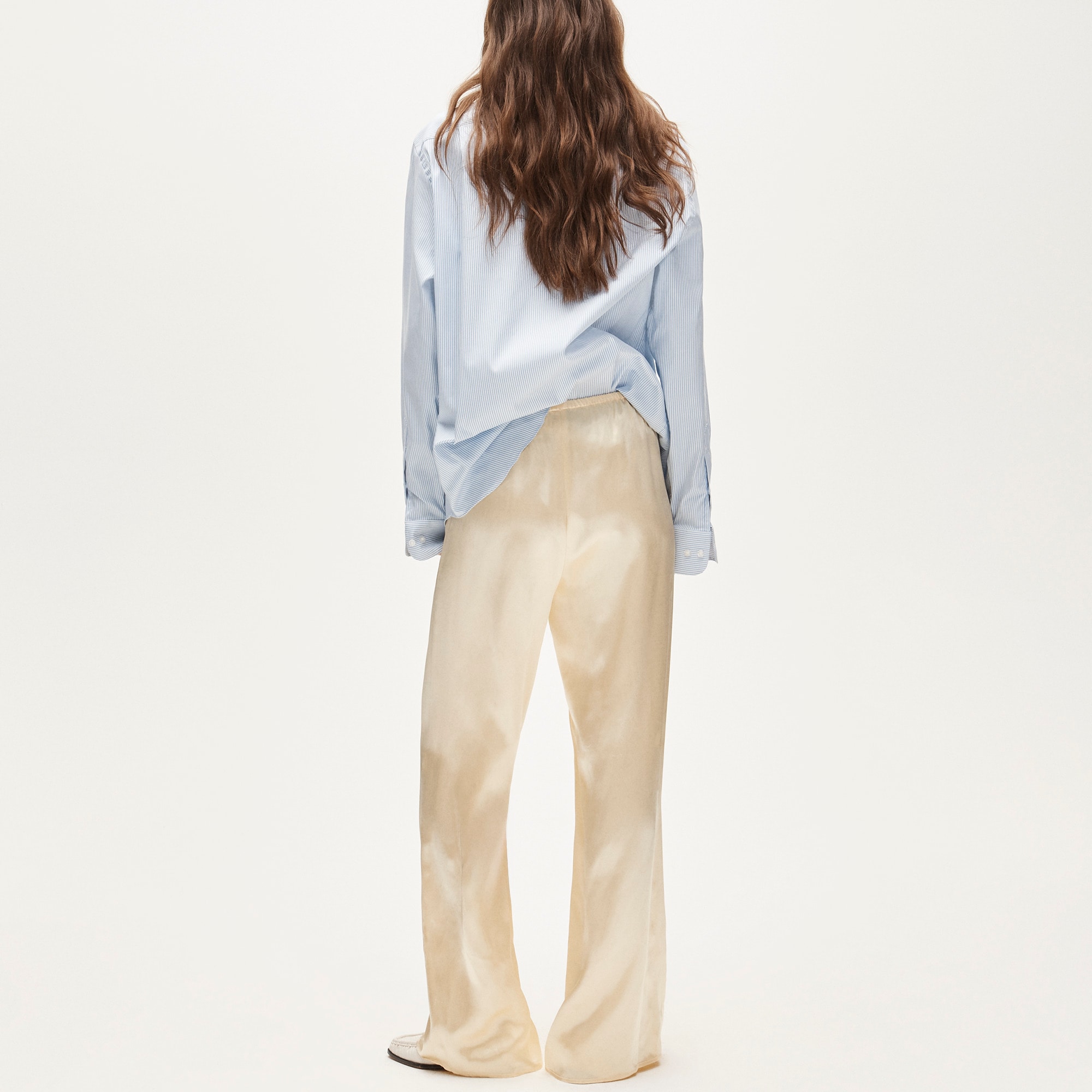 Cosmo pant in luster charmeuse