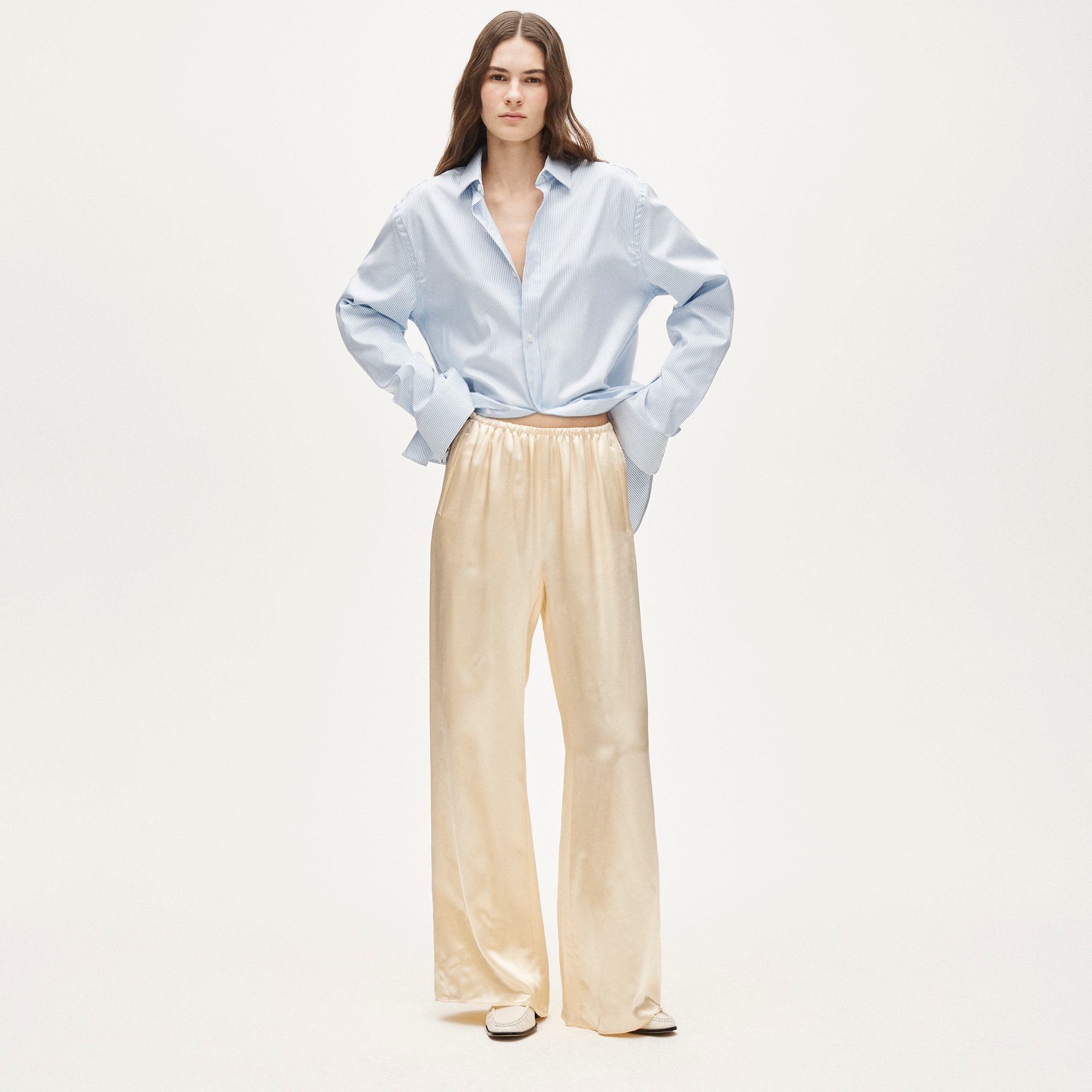 womens Cosmo pant in luster charmeuse