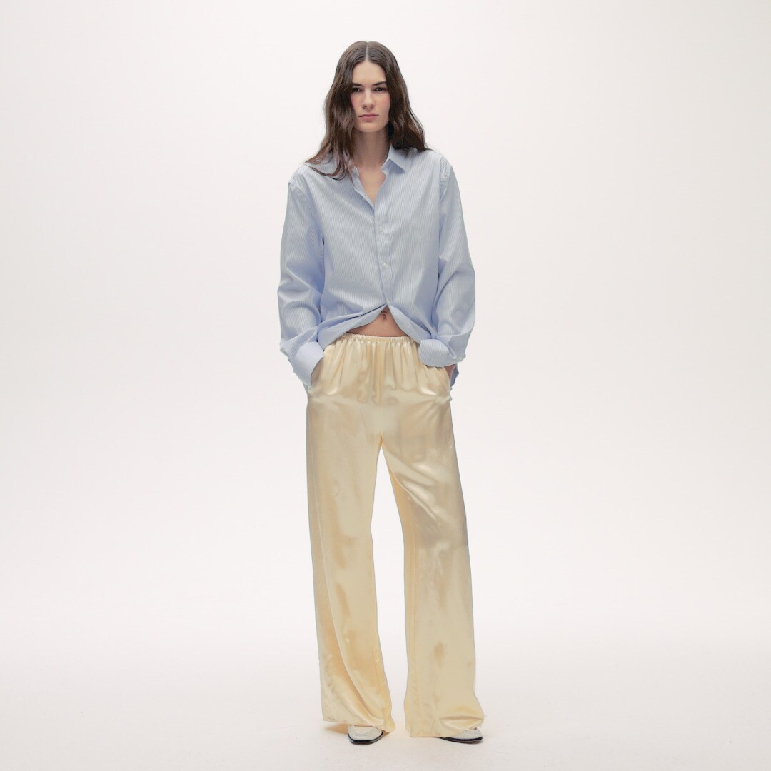 Cosmo pant in luster charmeuse