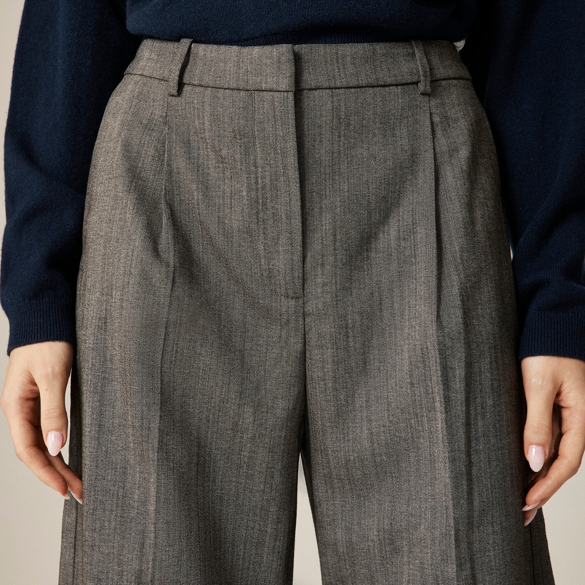 パンツ dunhil made in Italy wool wide trousers パンツ dunhil made in Italy wool wide trousers dunhil made in