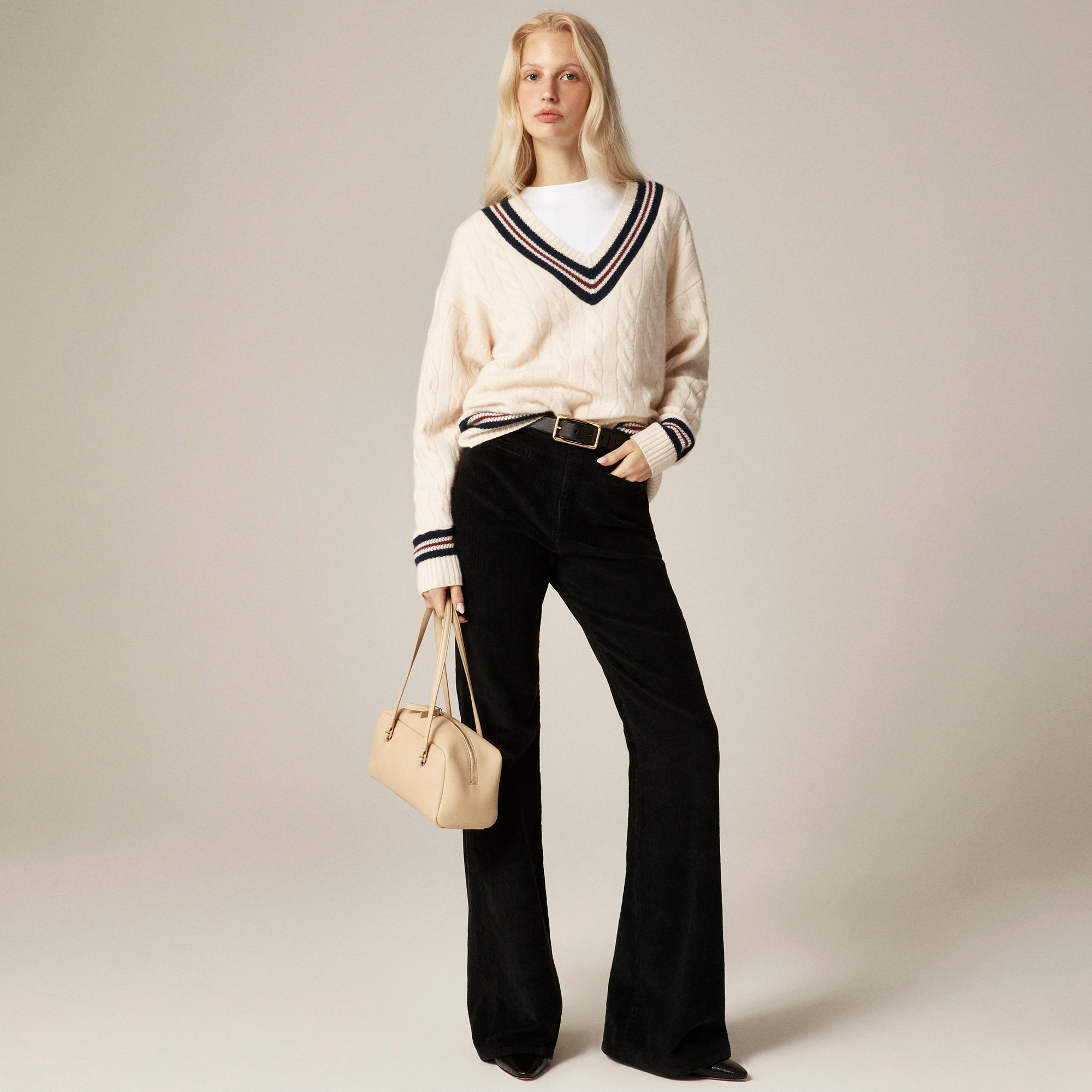  Vintage flare pant in corduroy
