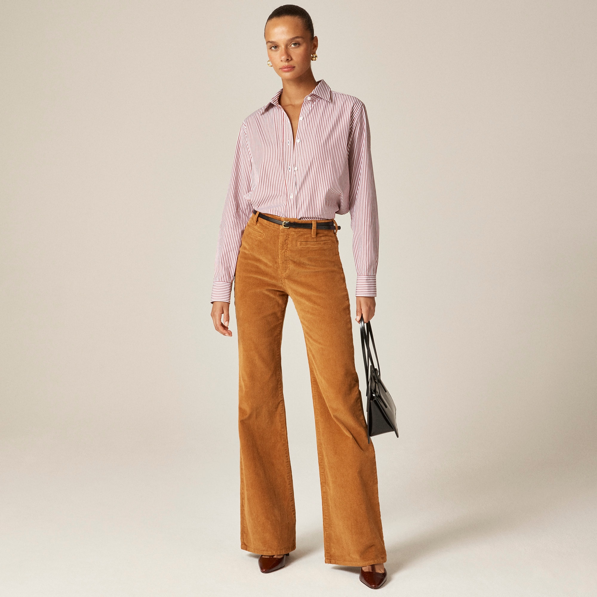 Vintage flare pant in corduroy