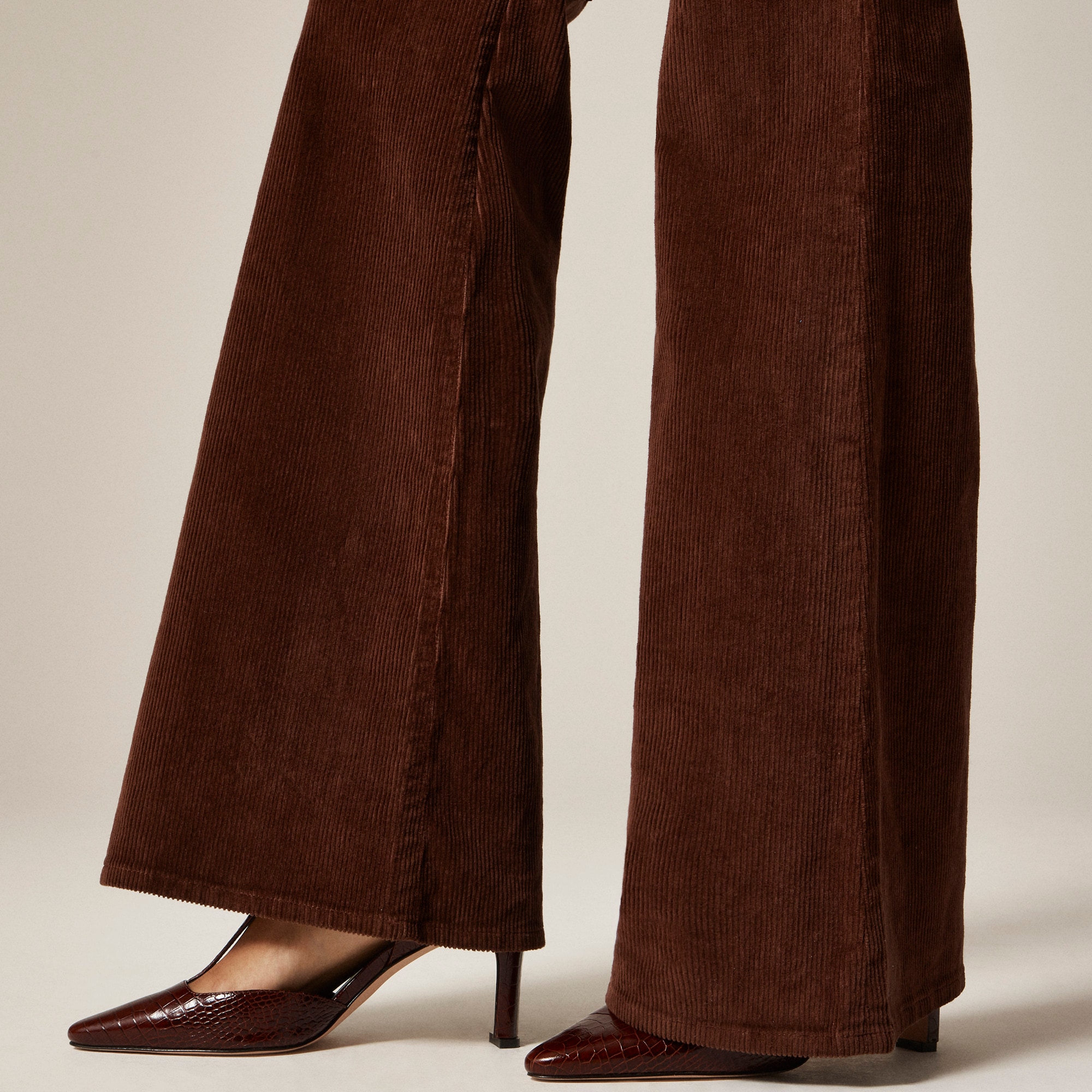 Vintage flare pant in corduroy