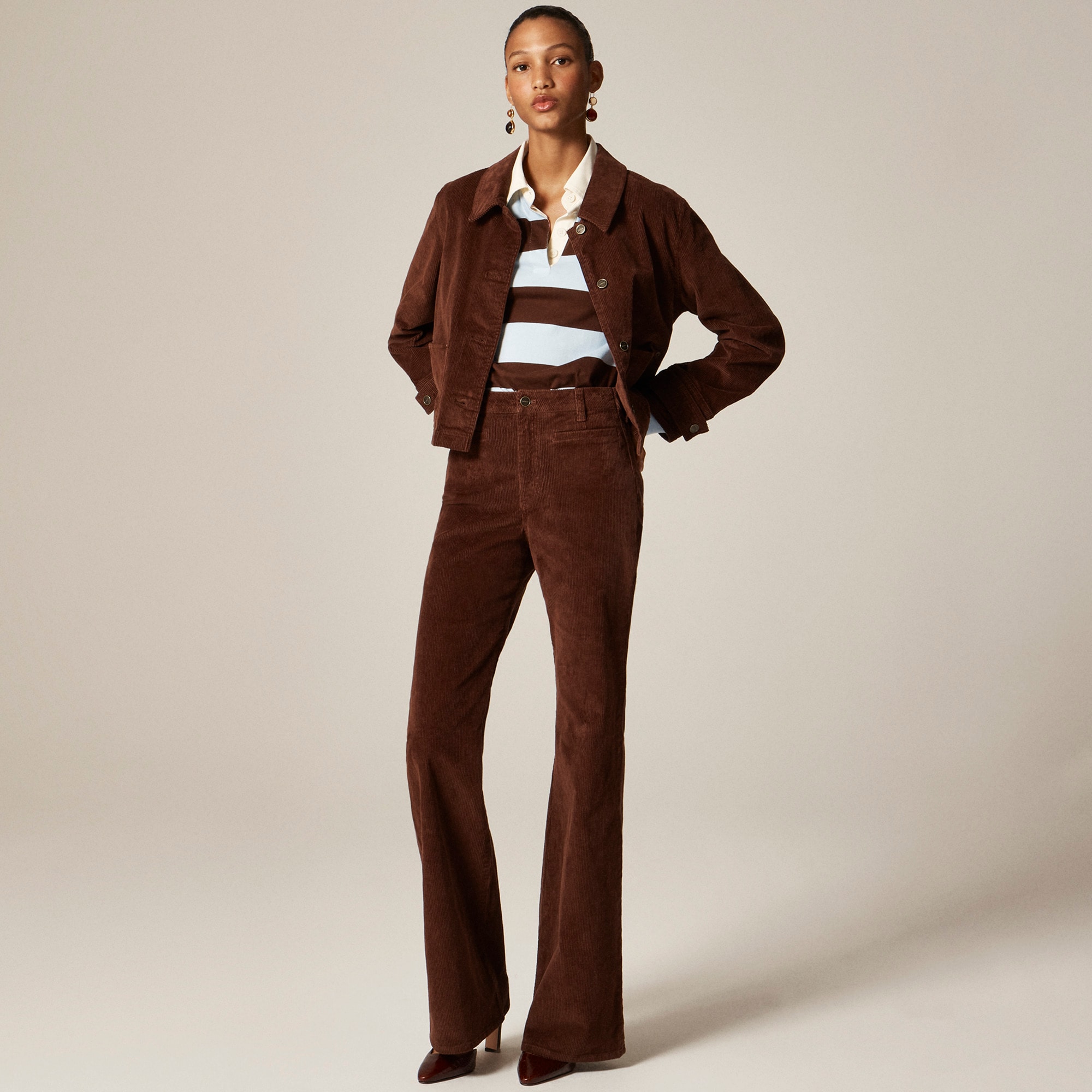 Vintage flare pant in corduroy