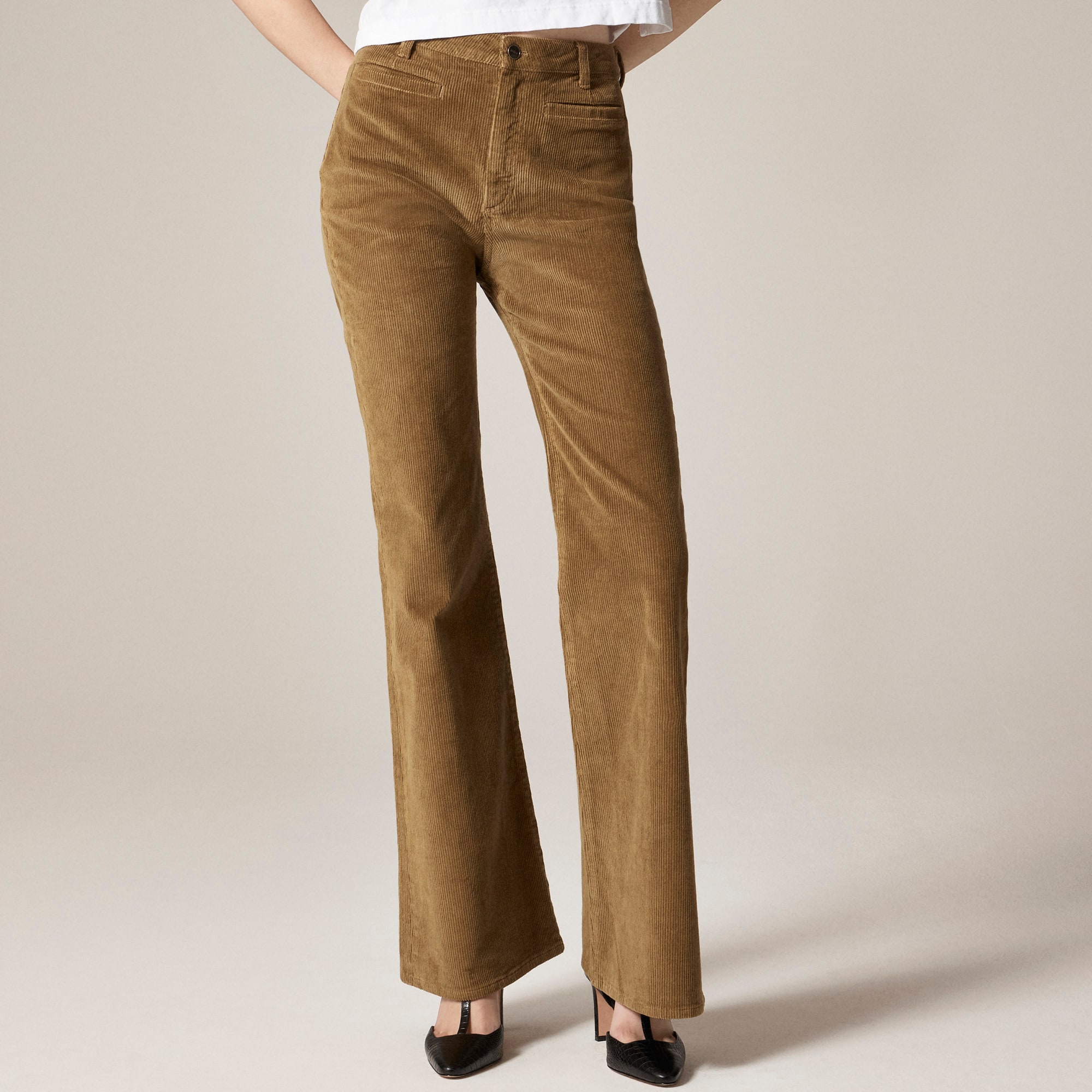 Vintage flare pant in corduroy