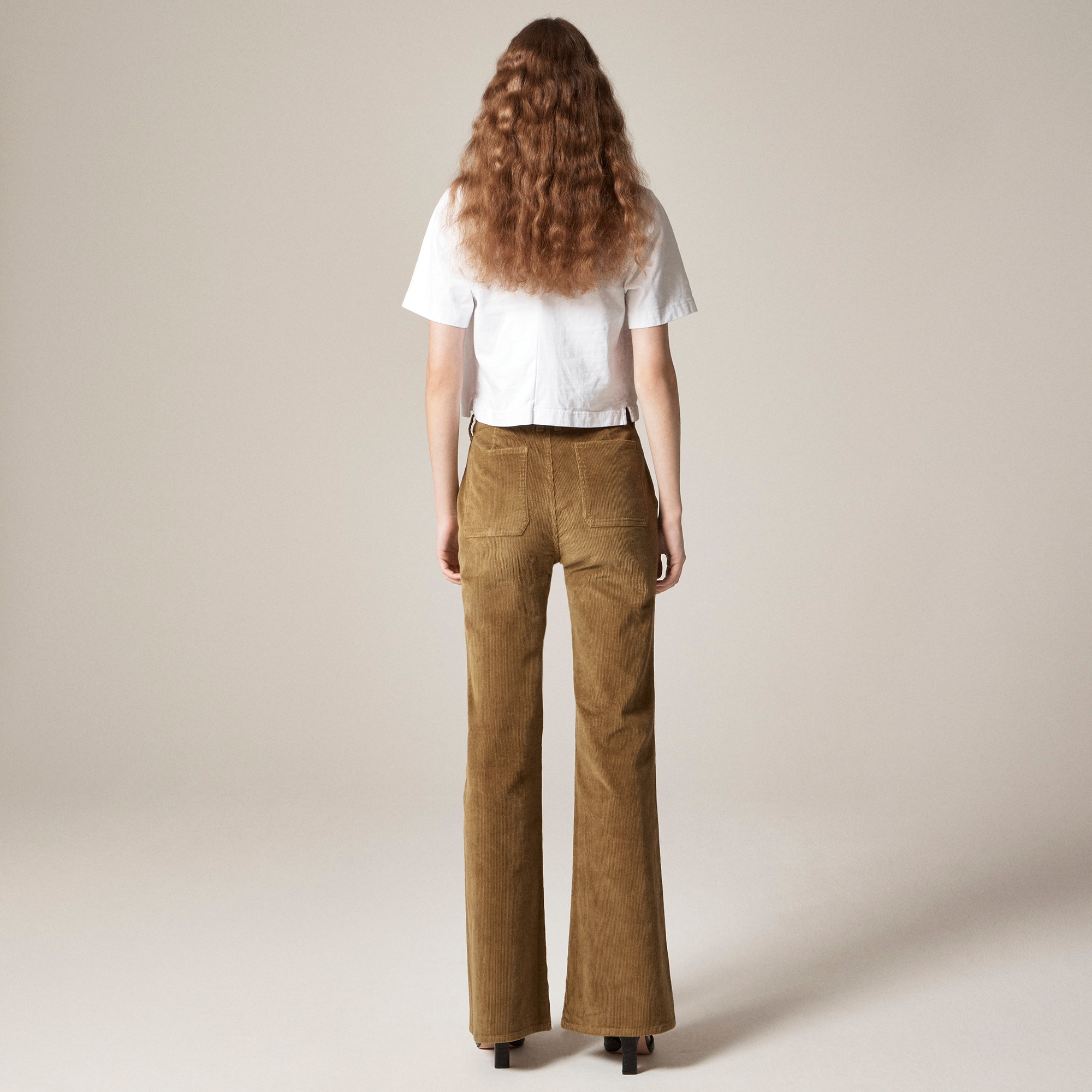 Vintage flare pant in corduroy