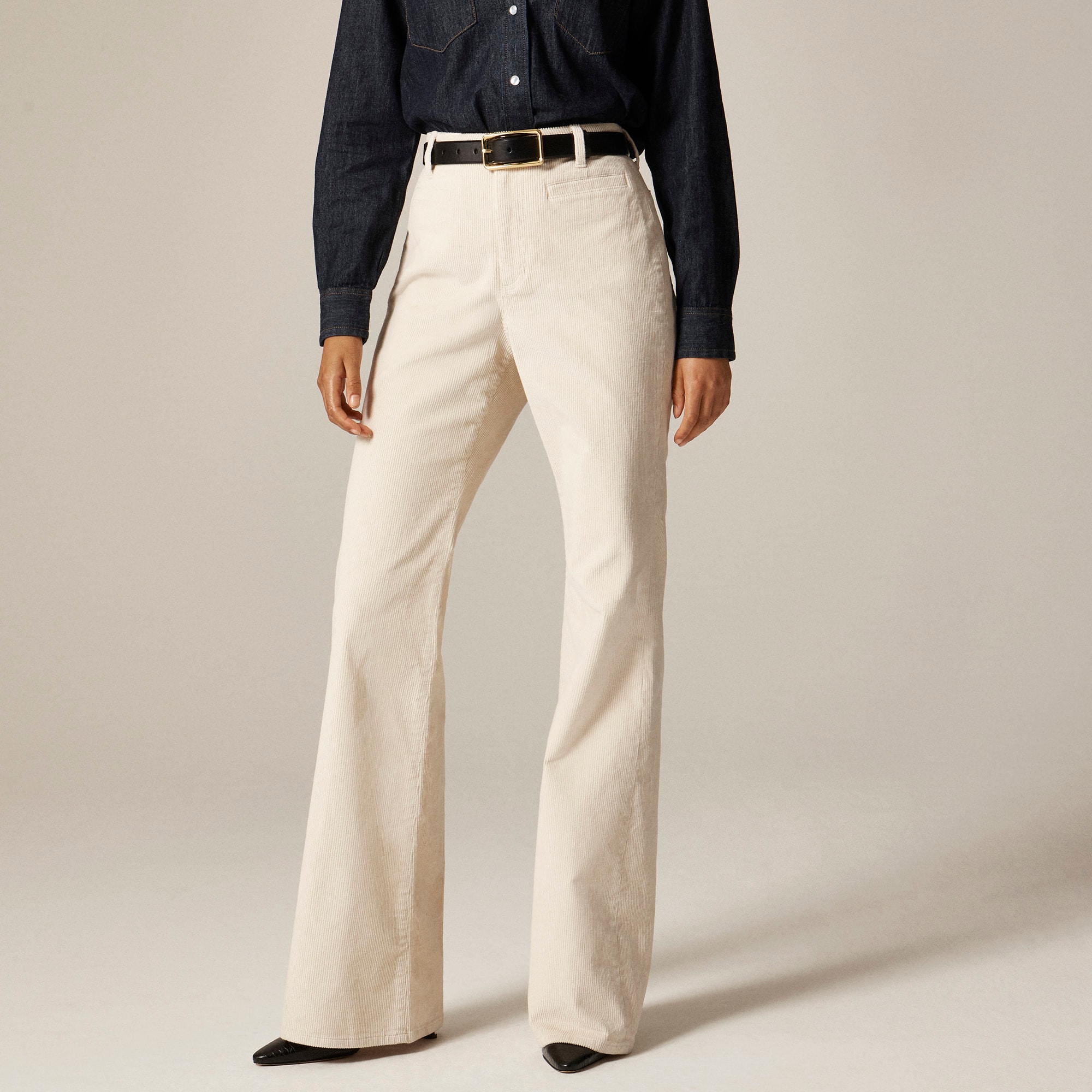 Vintage flare pant in corduroy