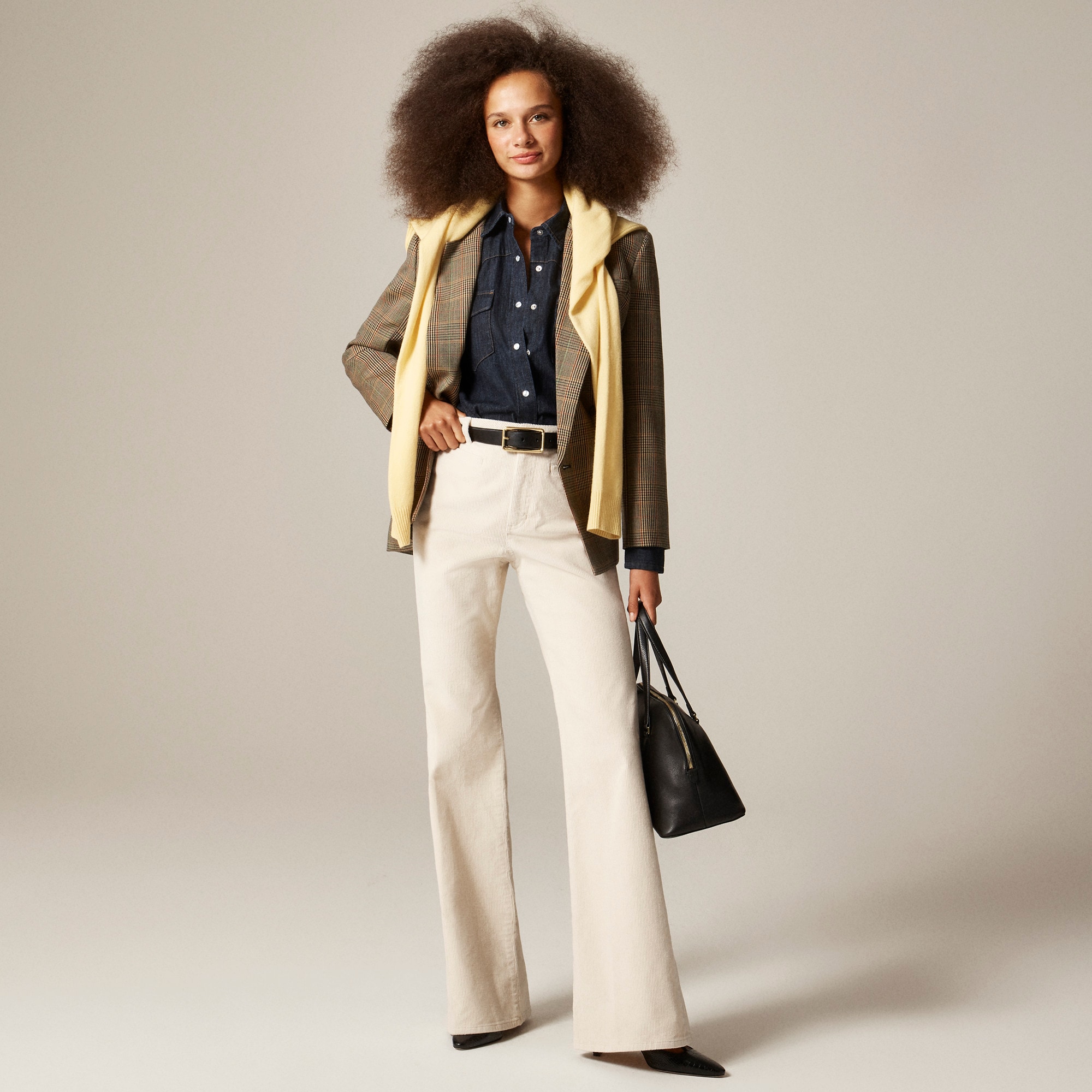  Vintage flare pant in corduroy