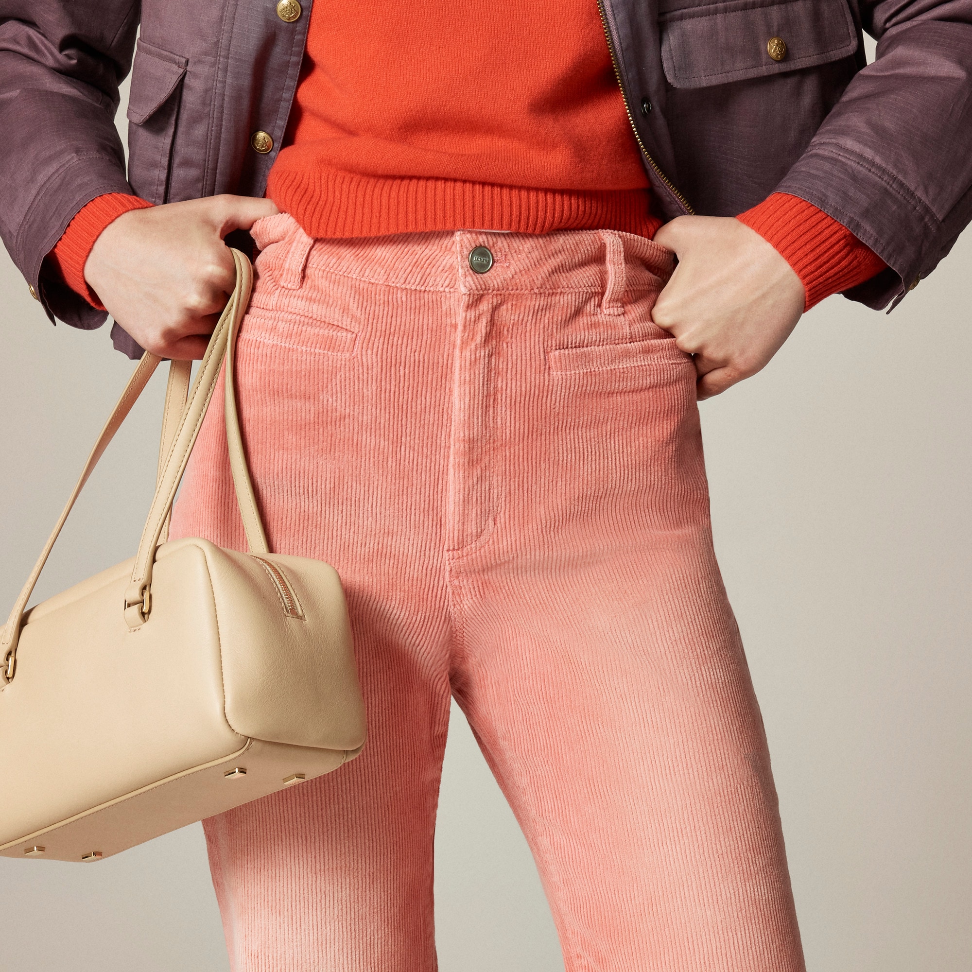 Vintage flare pant in corduroy