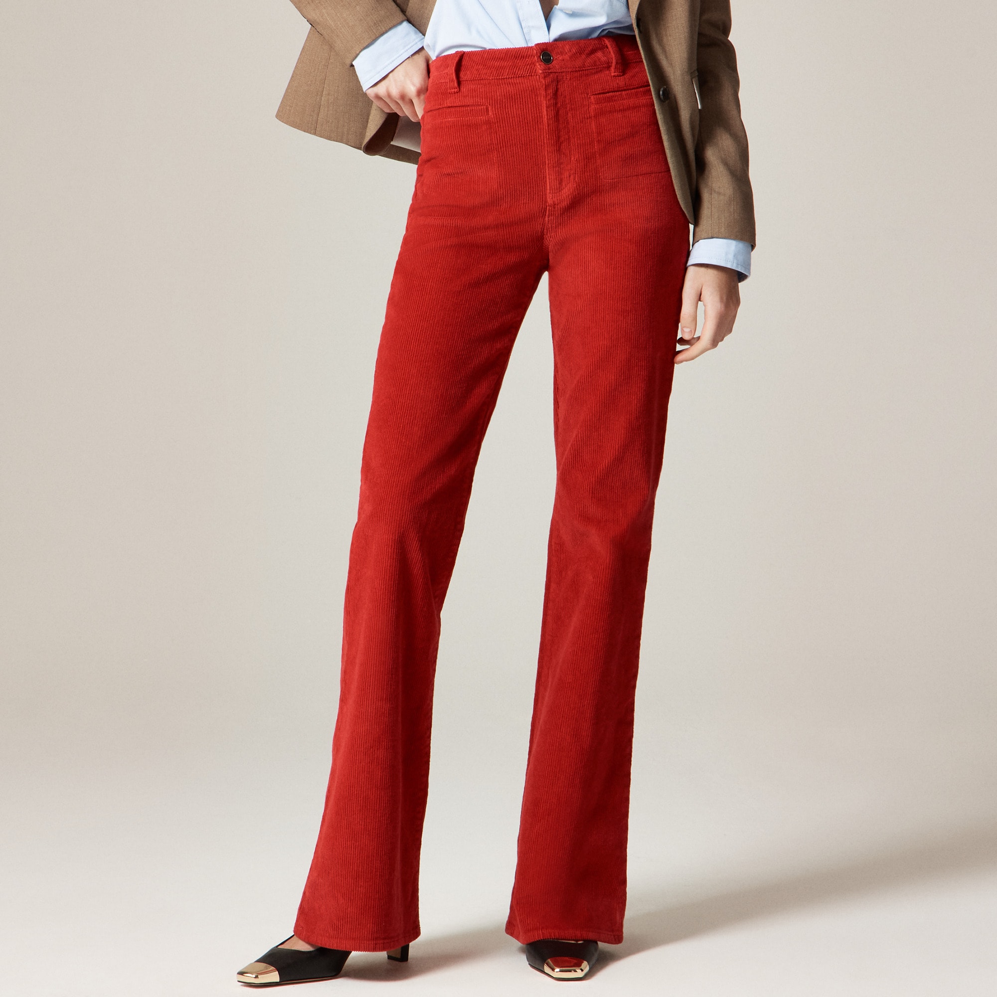 Vintage flare pant in corduroy