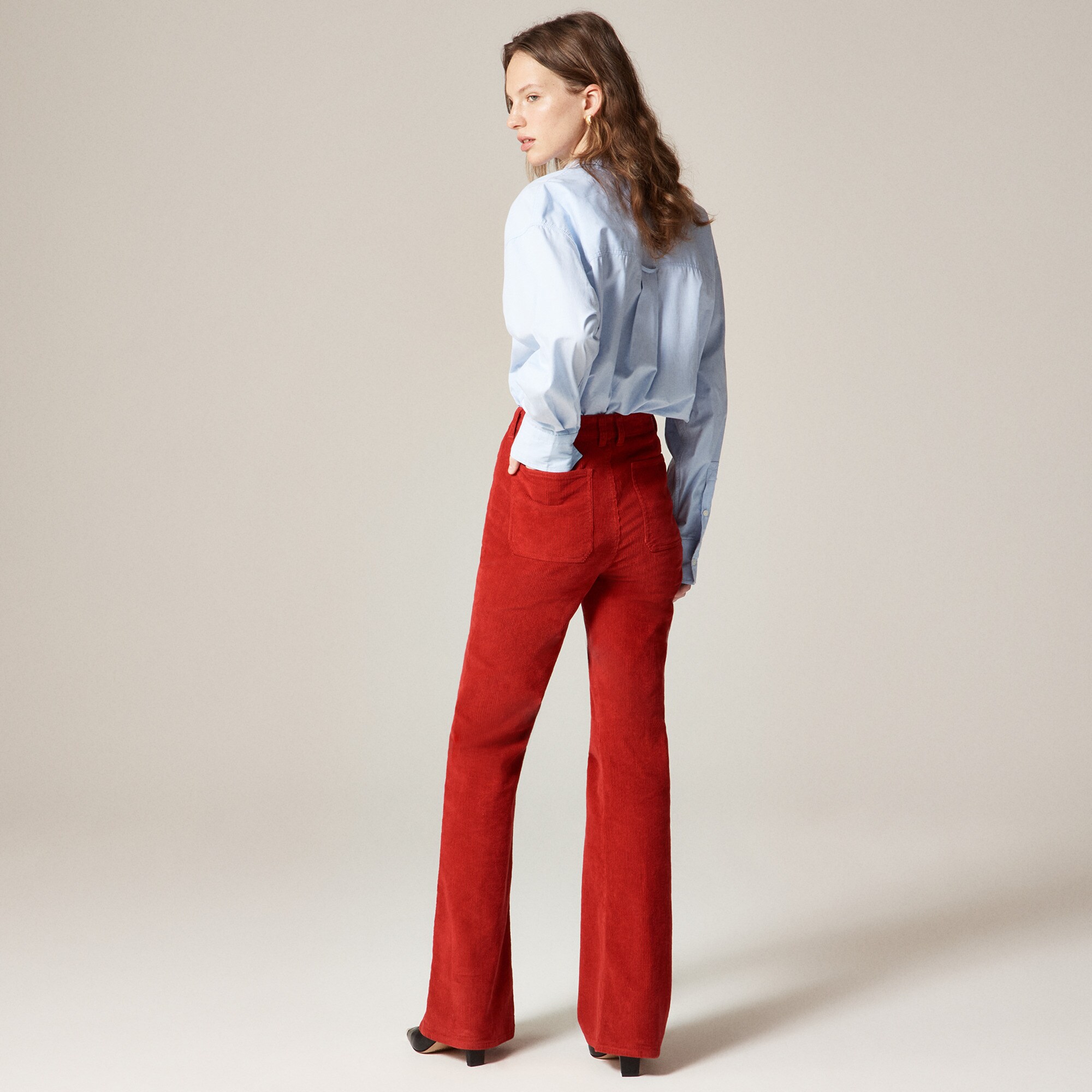 Vintage flare pant in corduroy