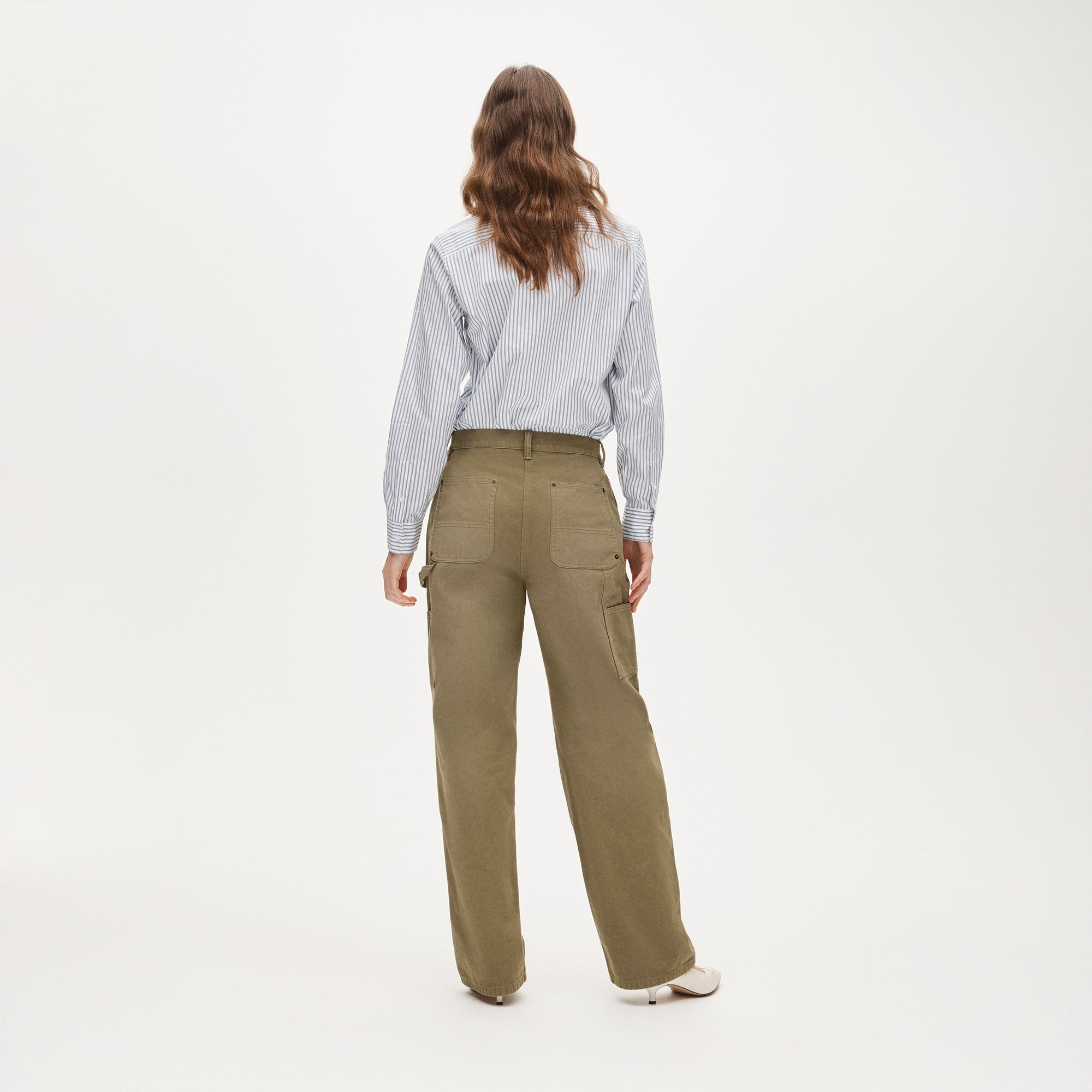 Painter pant in cotton canvas