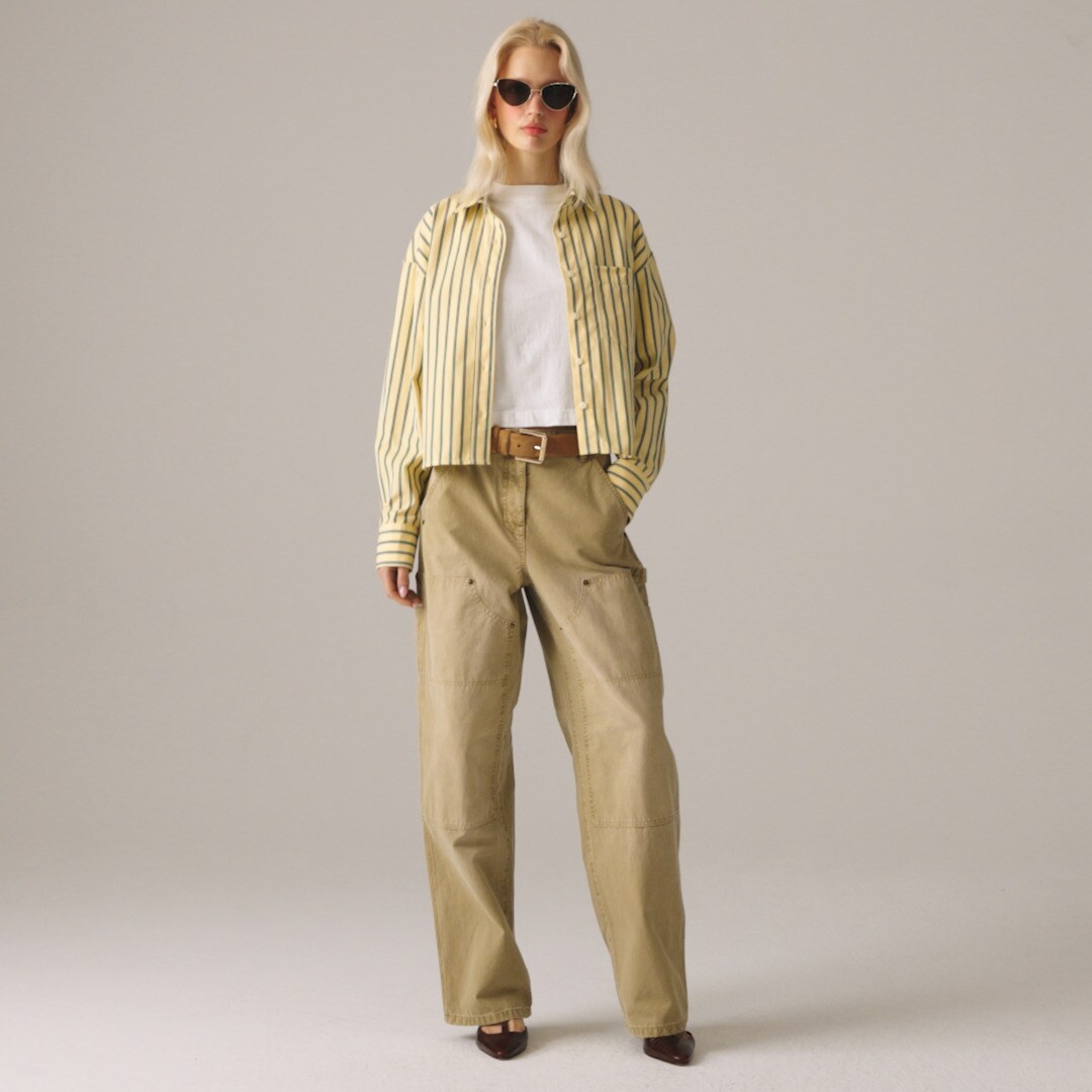 Painter Pant In Cotton Canvas For Women | J.Crew