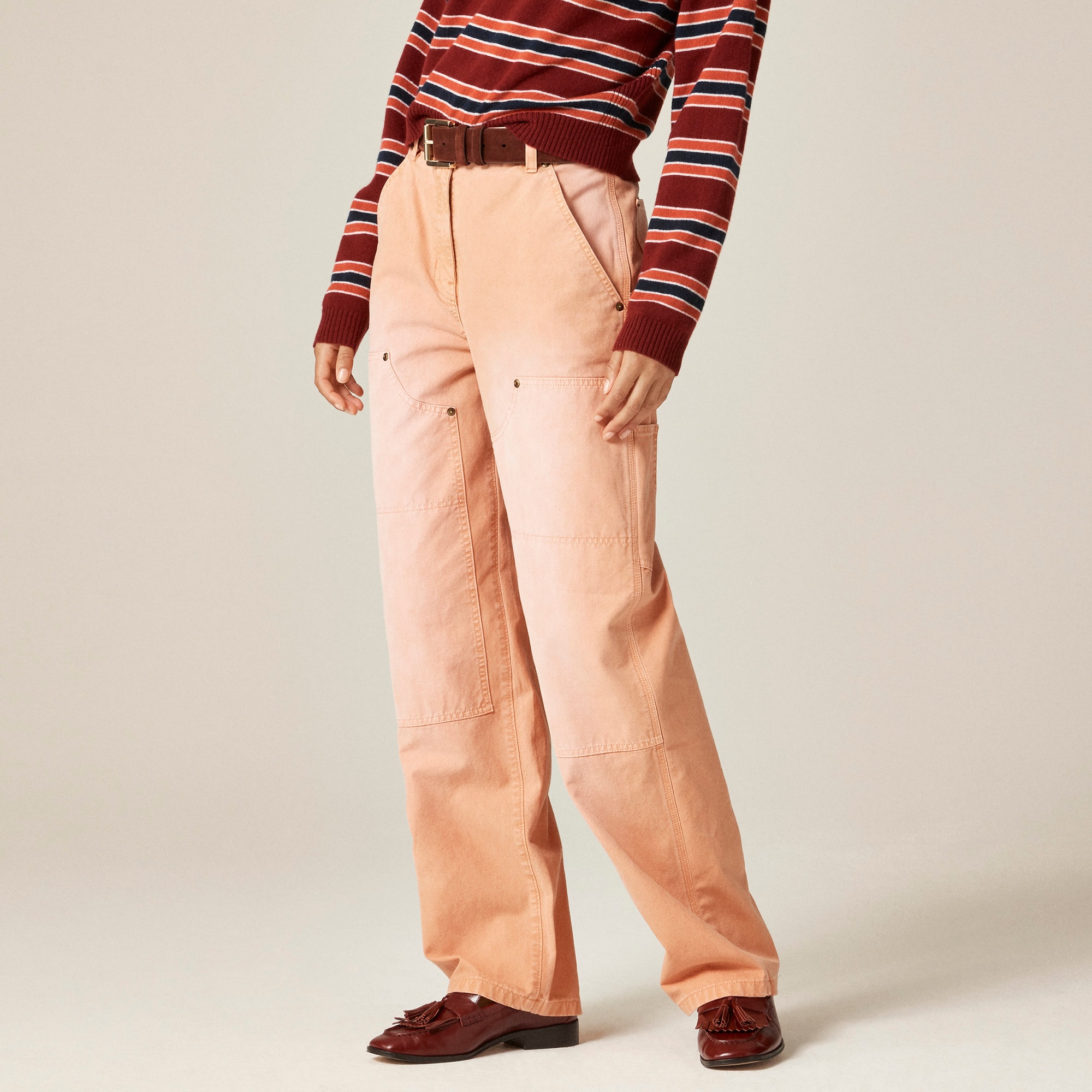 Painter pant in cotton canvas - image 3