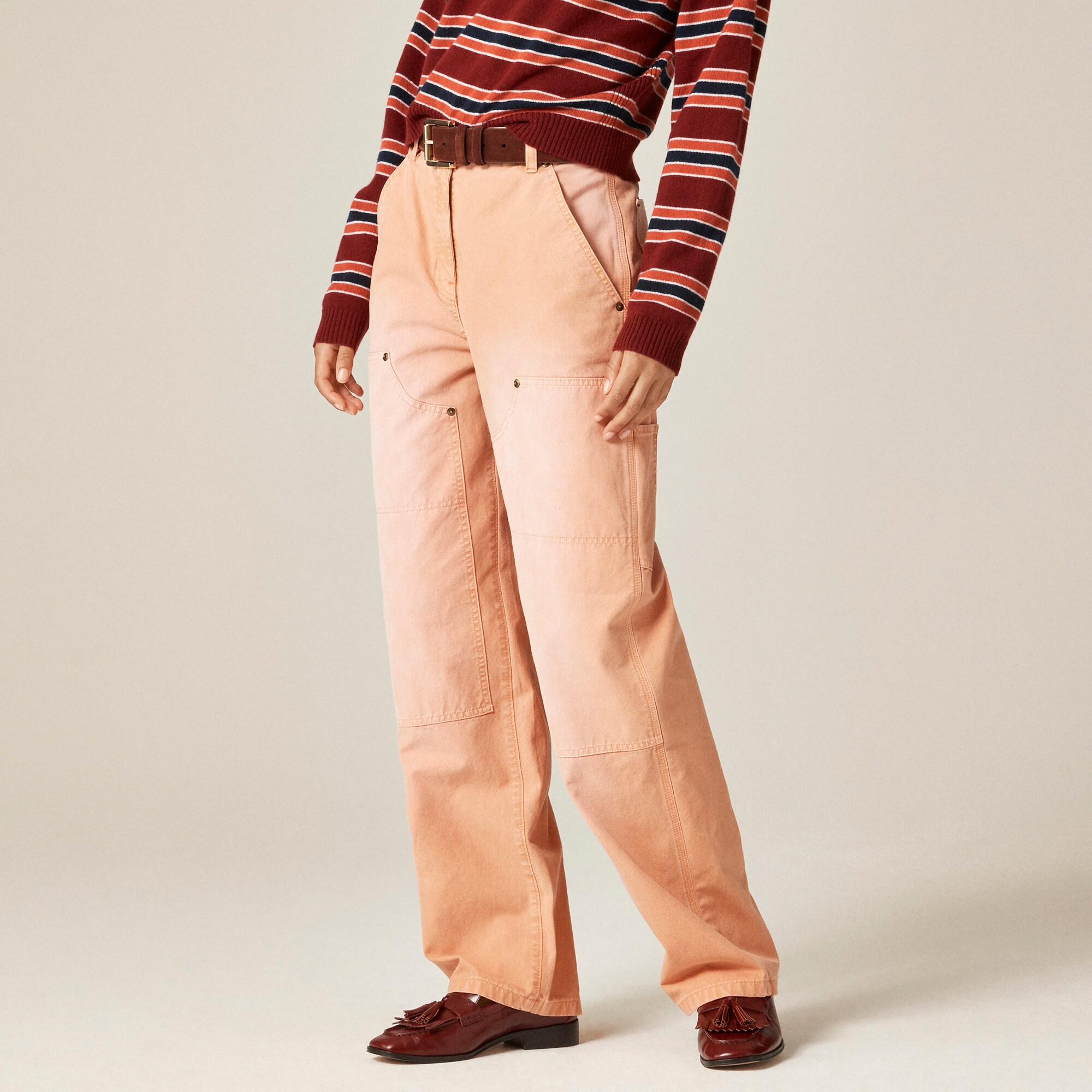 Painter pant in cotton canvas