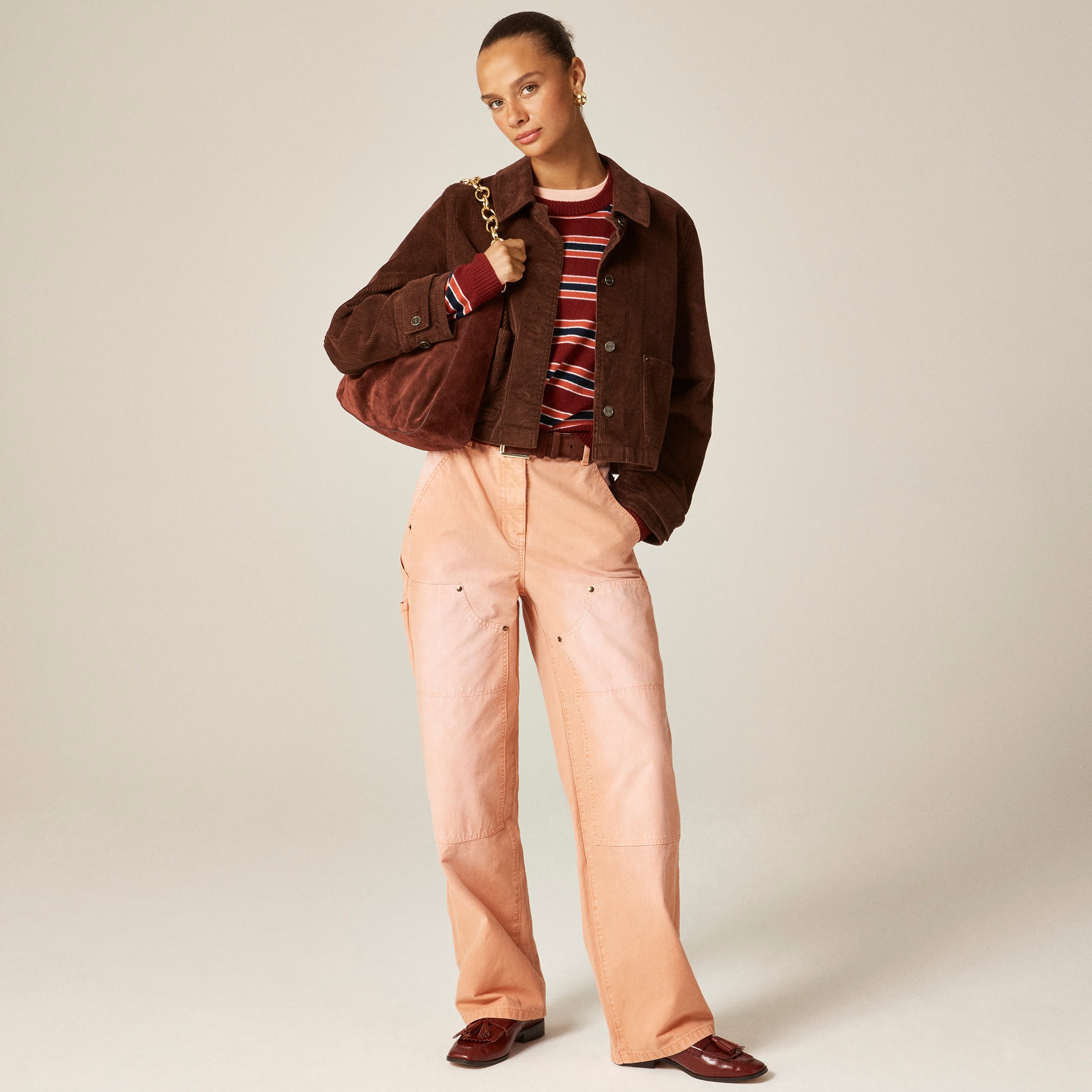 Painter pant in cotton canvas - image 2