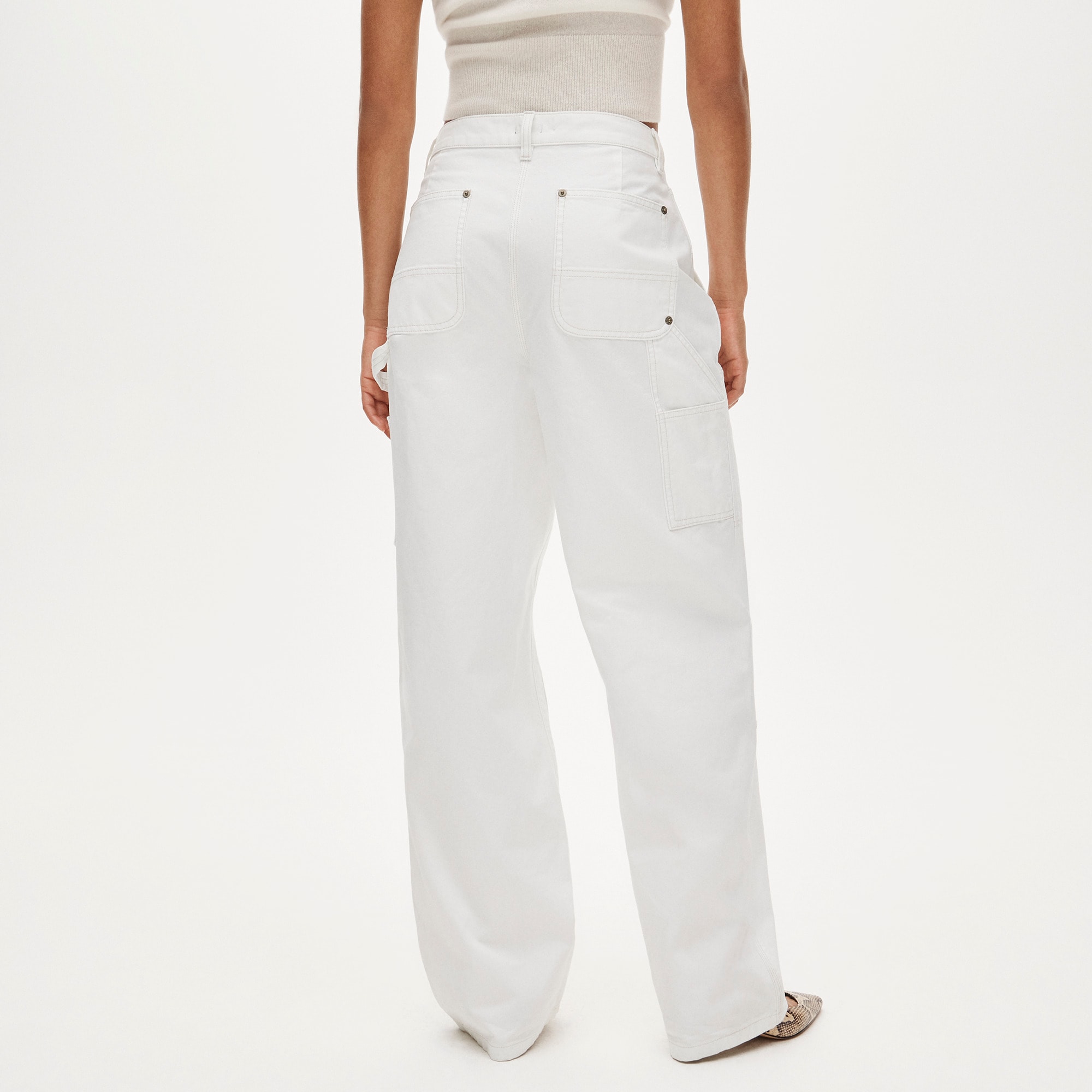 Painter pant in cotton canvas - image 5