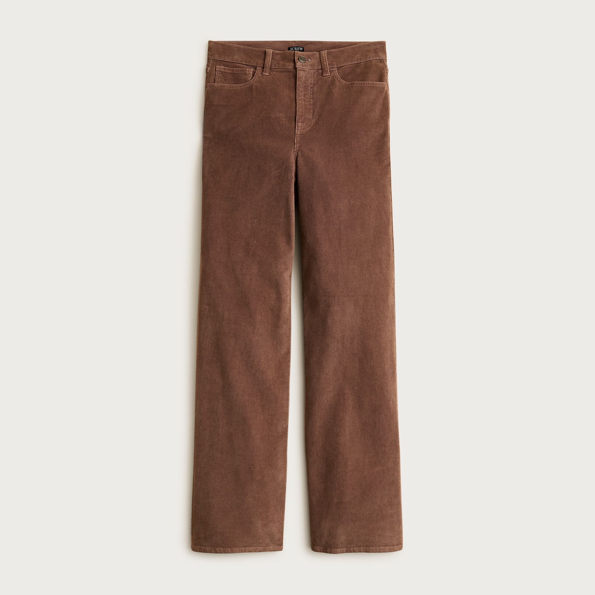 Slim-wide pant in corduroy