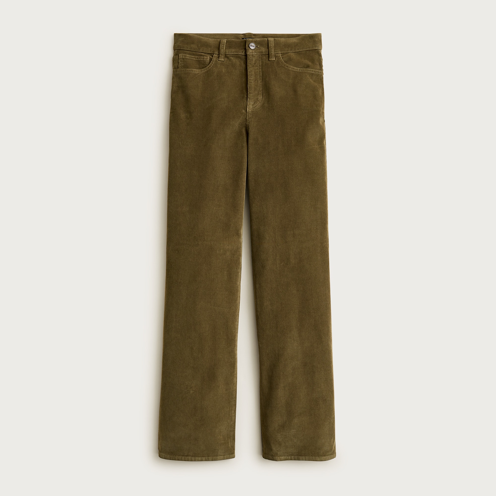 Slim-wide pant in corduroy