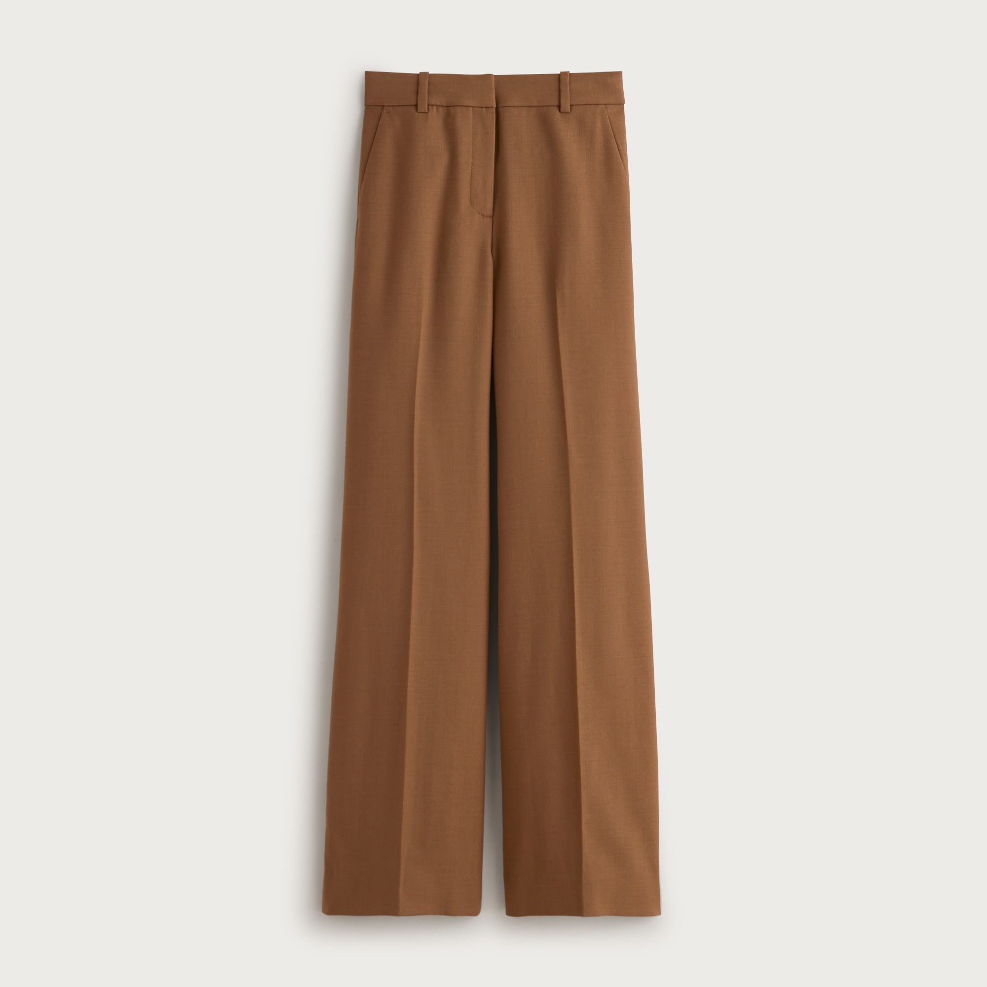 Carolina Pant In Wool-blend Flannel For Women | J.Crew display picture 1