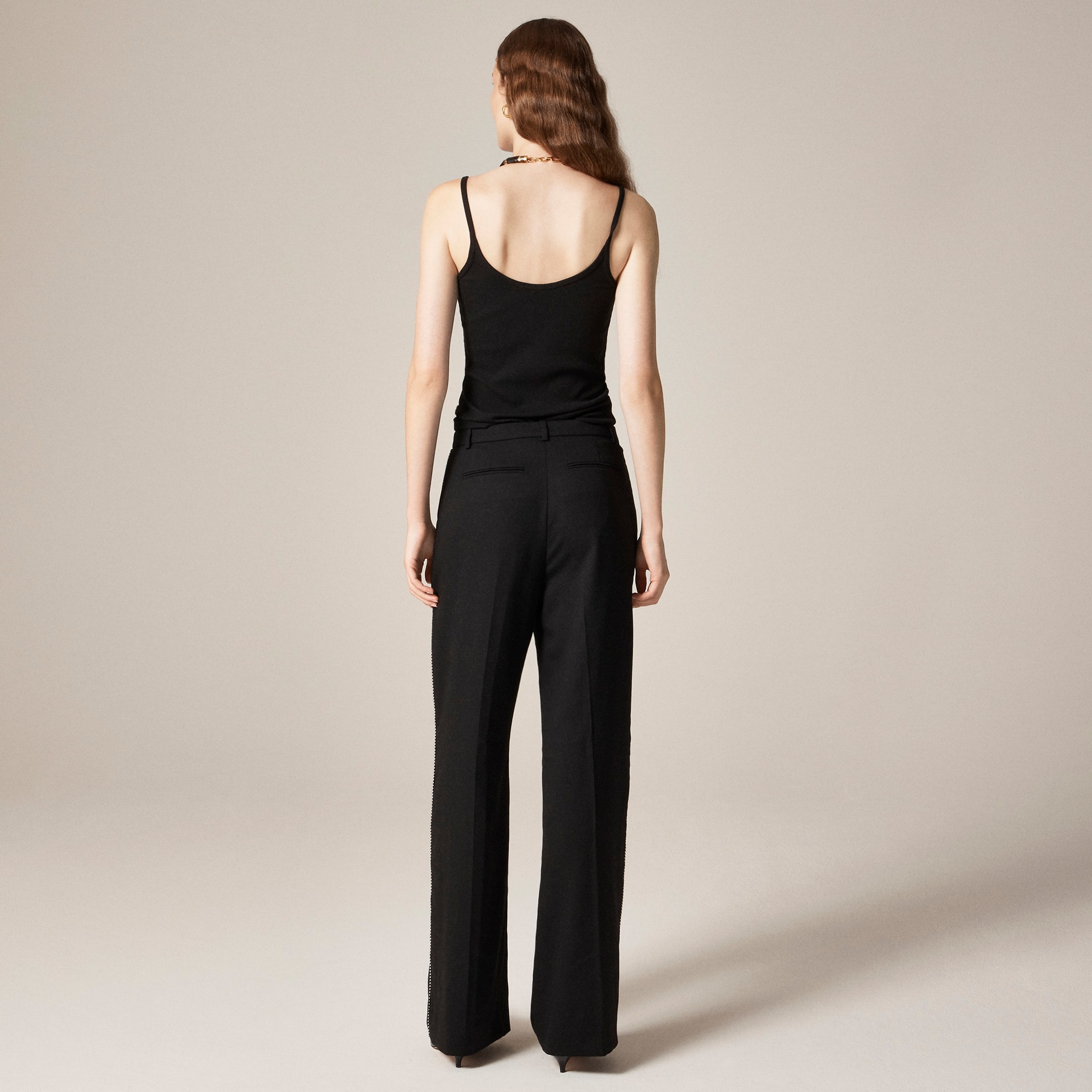 Collection Essential Wide-leg Pant In Italian City Wool Blend For
