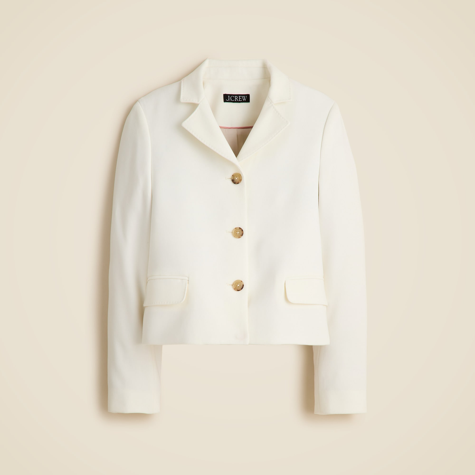  Cropped lady blazer in four-season stretch