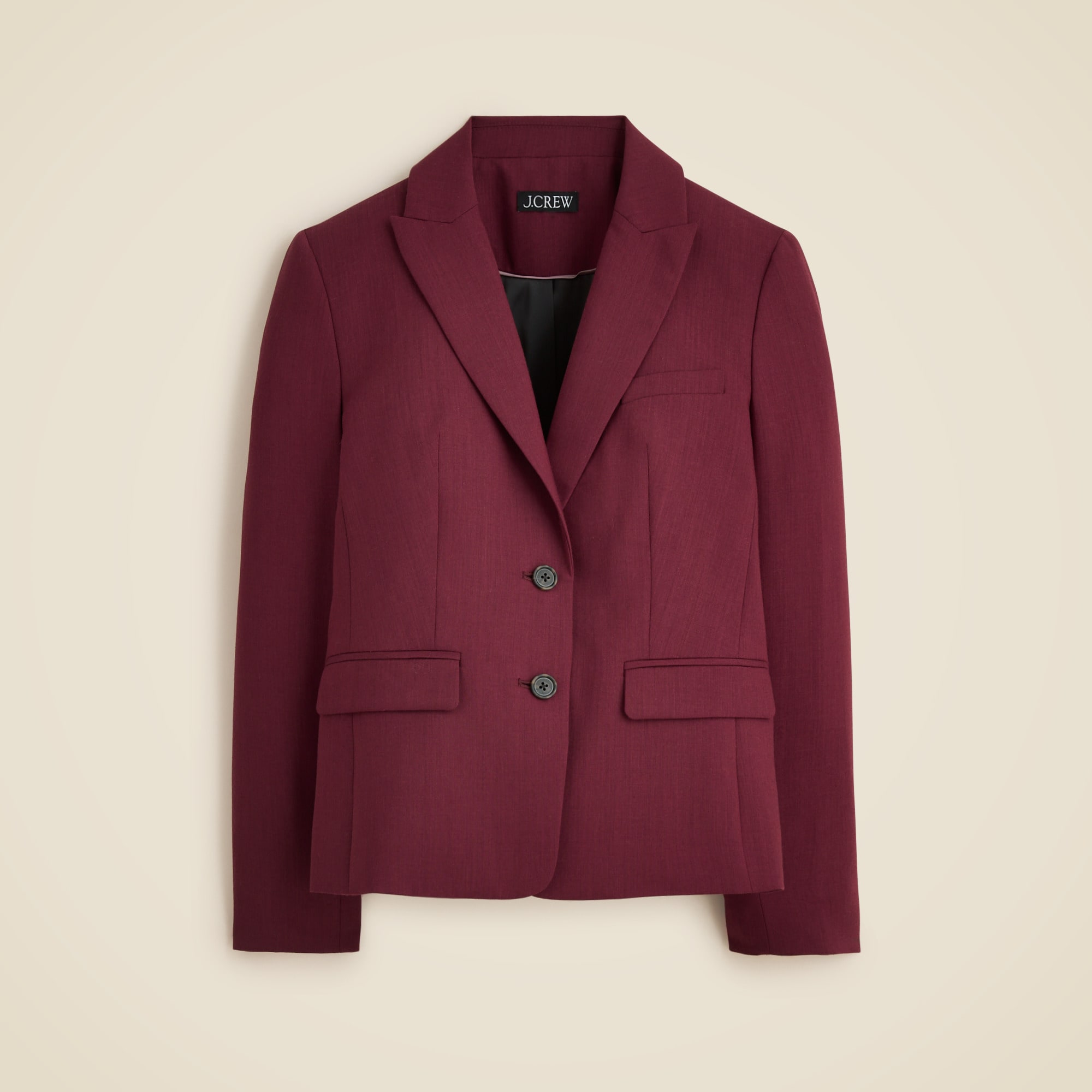École blazer in Italian gauzy wool blend