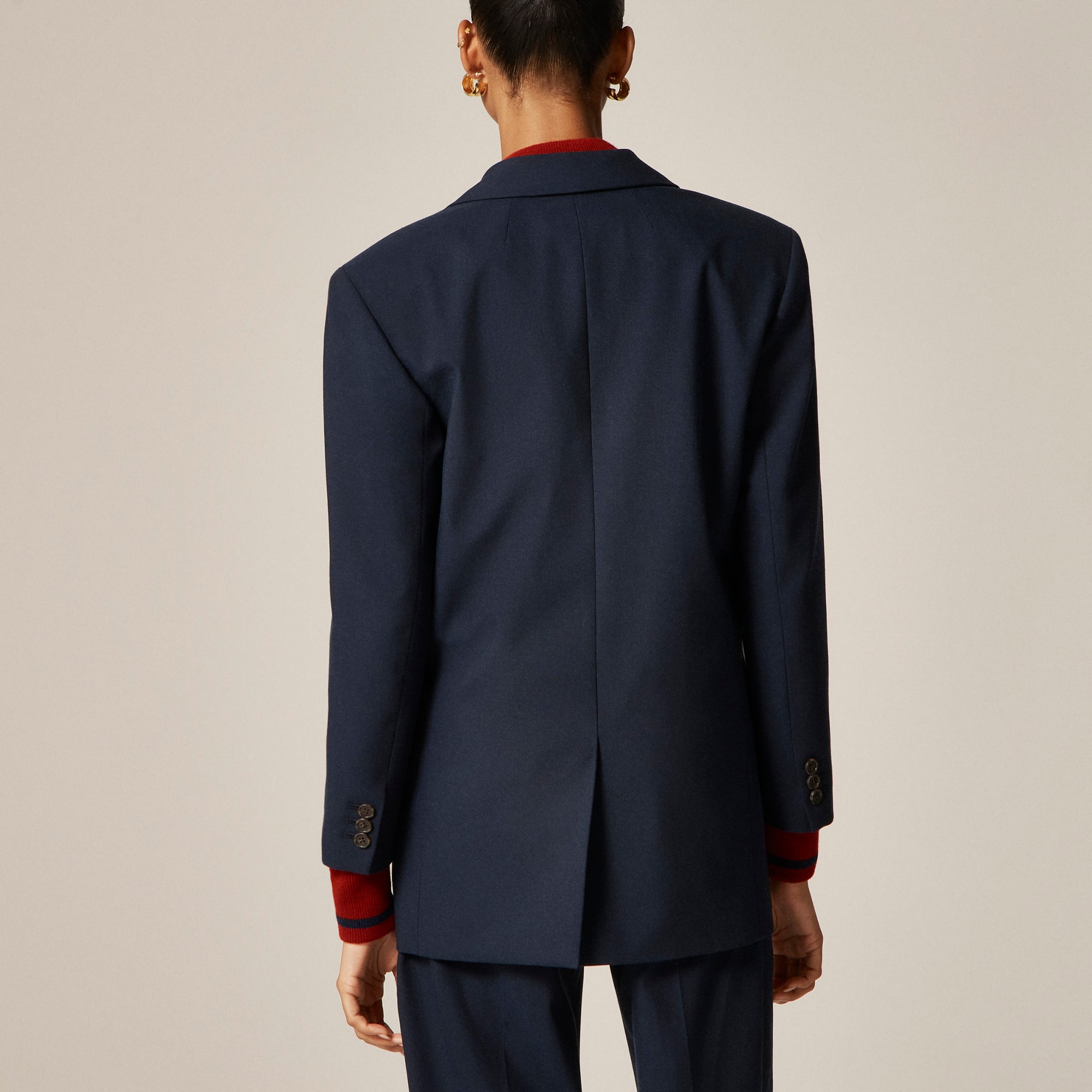 Gamine blazer in Italian studio wool blend - image 5