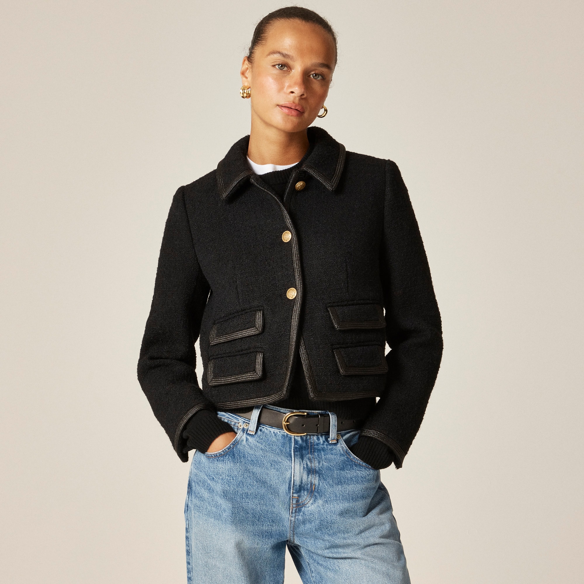 Lucie jacket in tweed - image 2