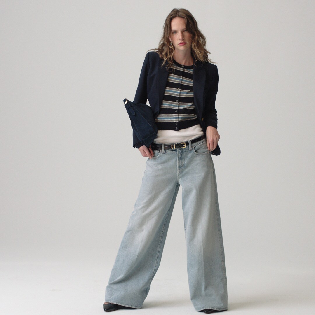 &Eacute;cole blazer in Italian studio wool blend