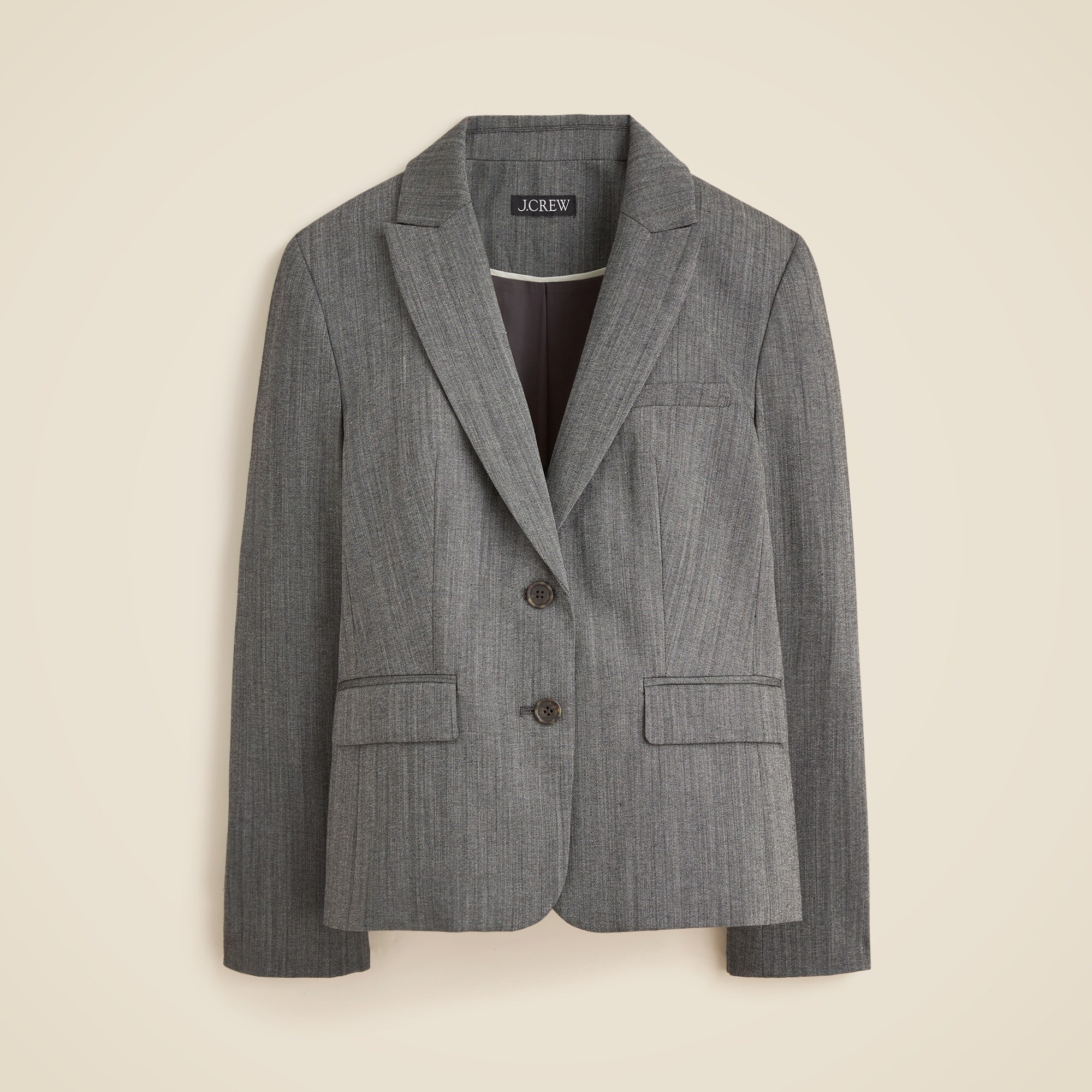 École blazer in Italian studio wool blend