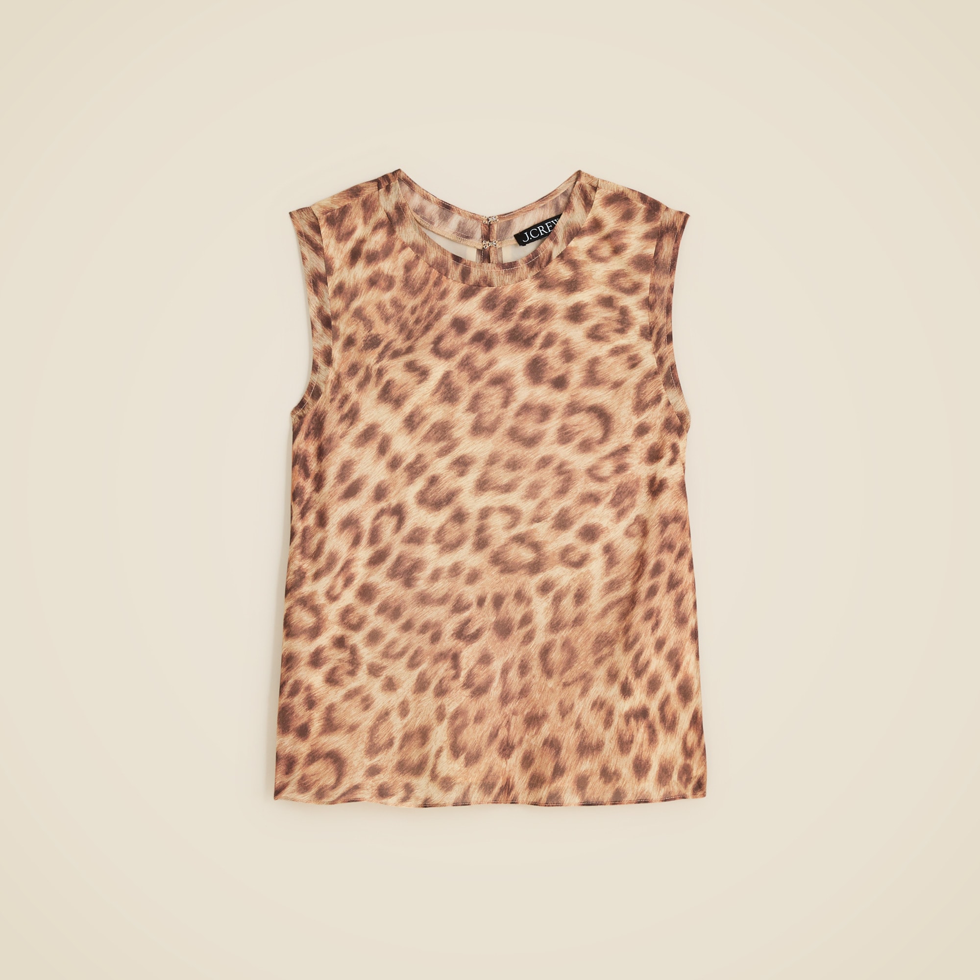 Shell Top In Viscose Chiffon For Women | J.Crew