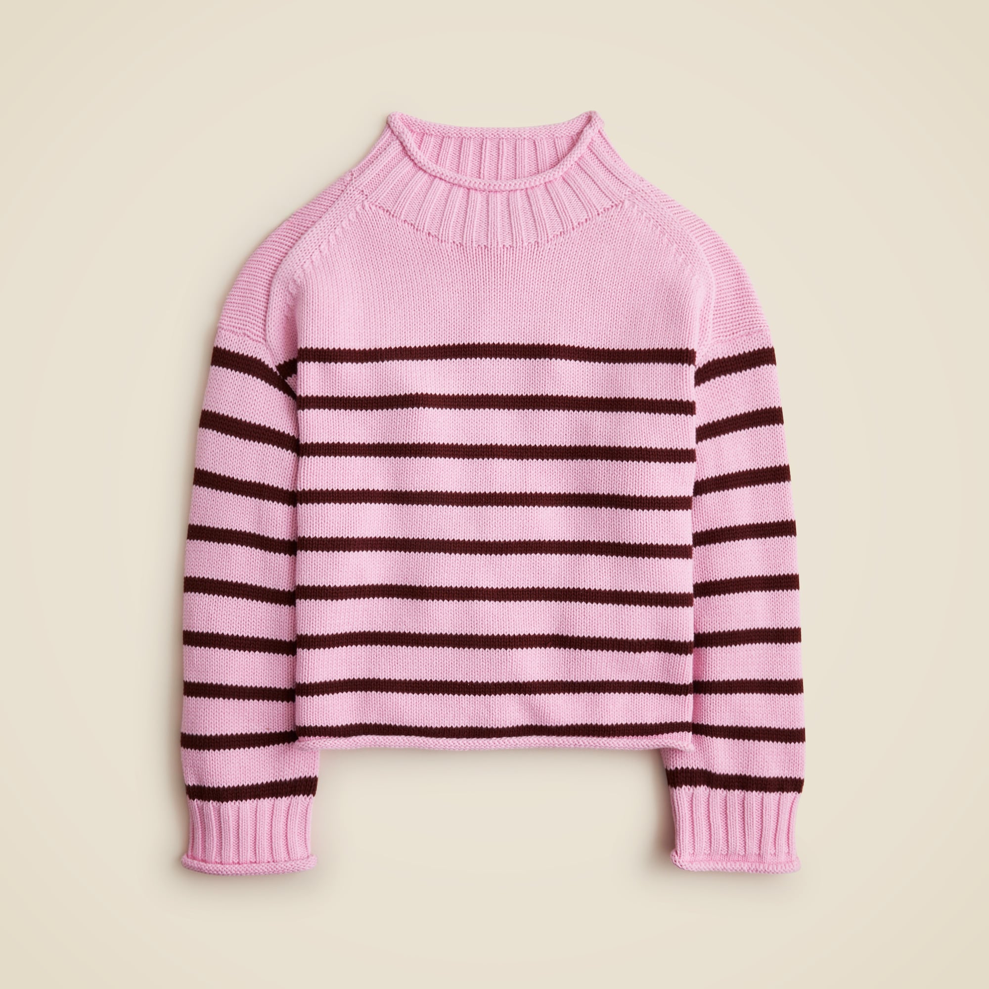  2025 Rollneck&trade; sweater in stripe