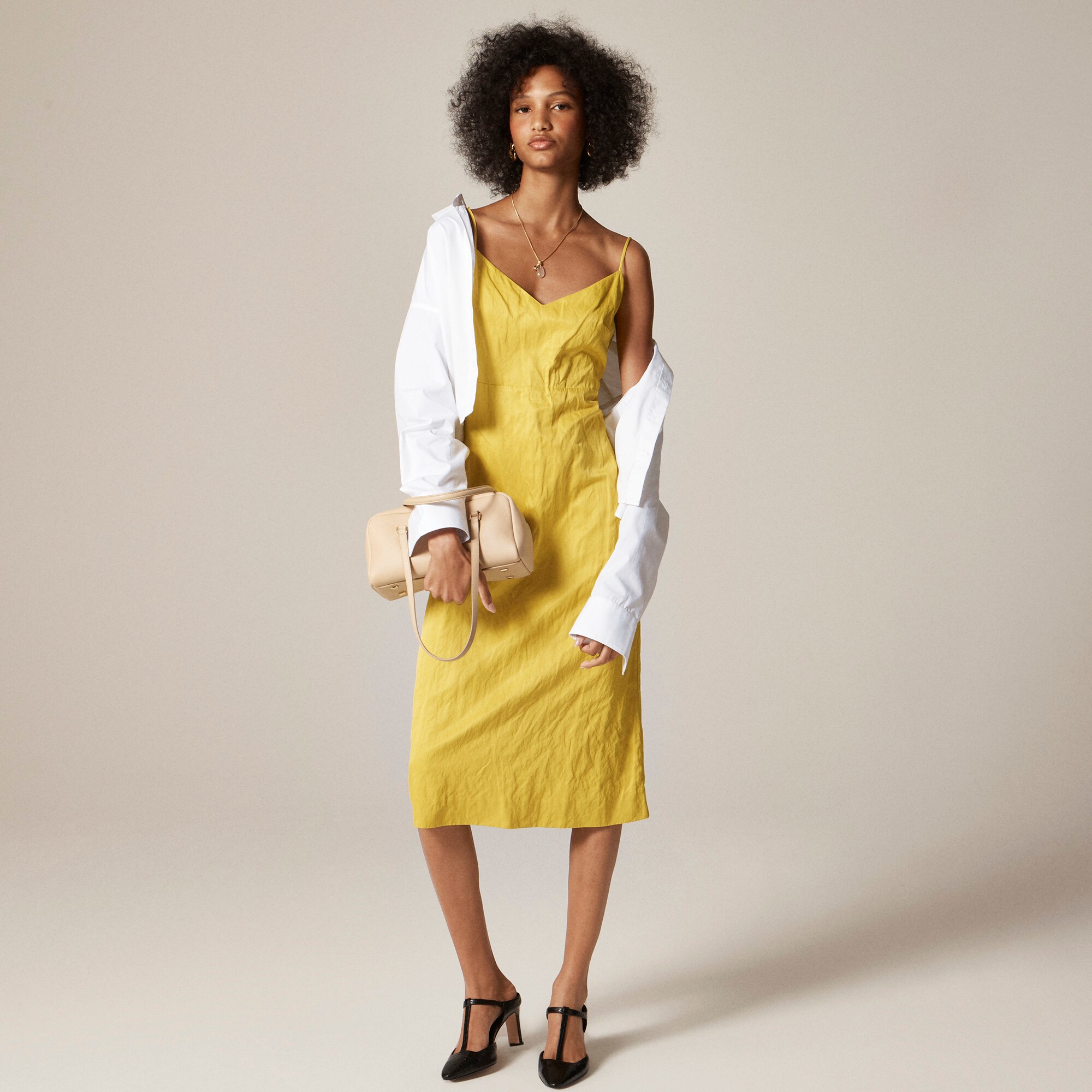  Natasha dress in memory poplin