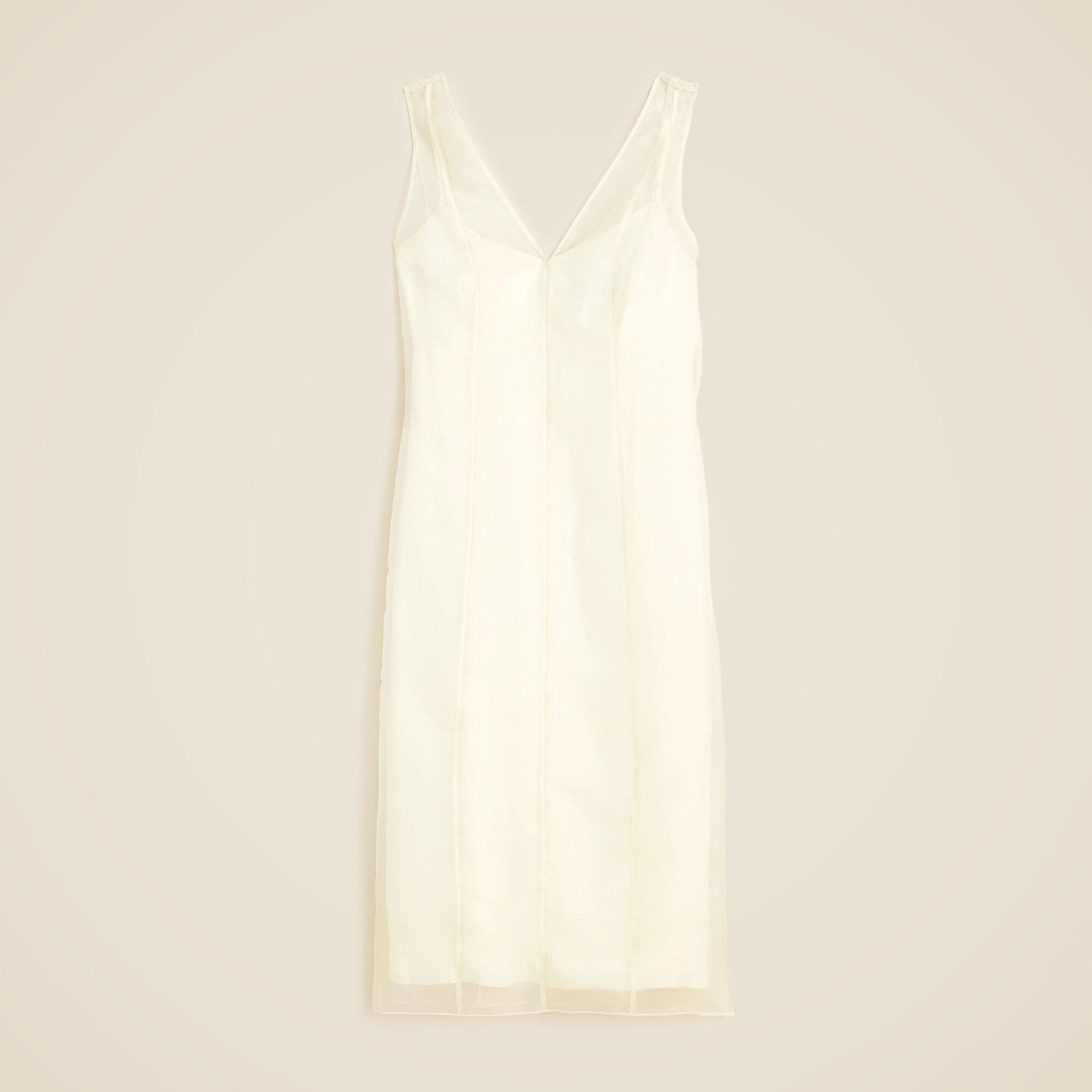 Collection layered organza shift dress