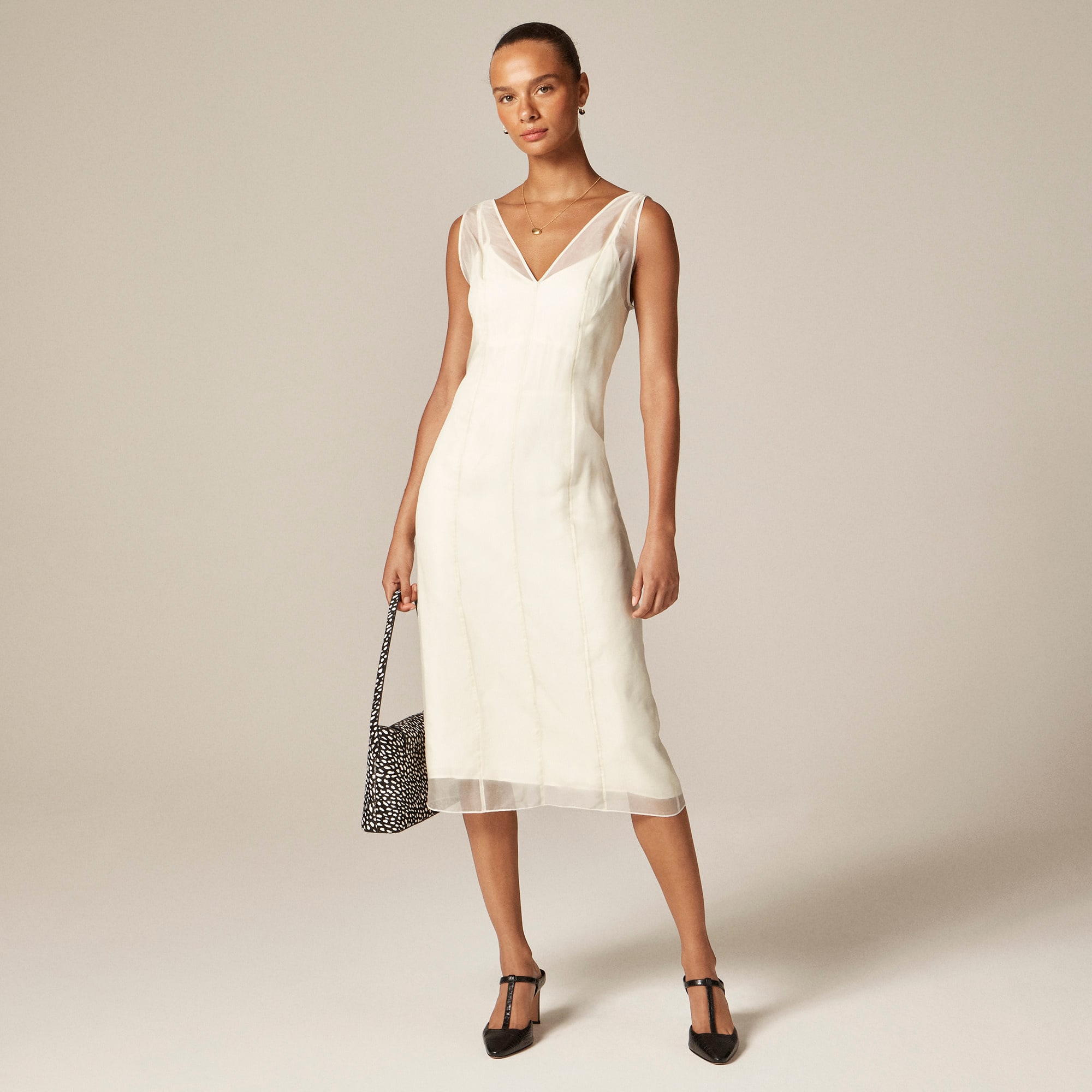 Collection layered organza shift dress - image 3