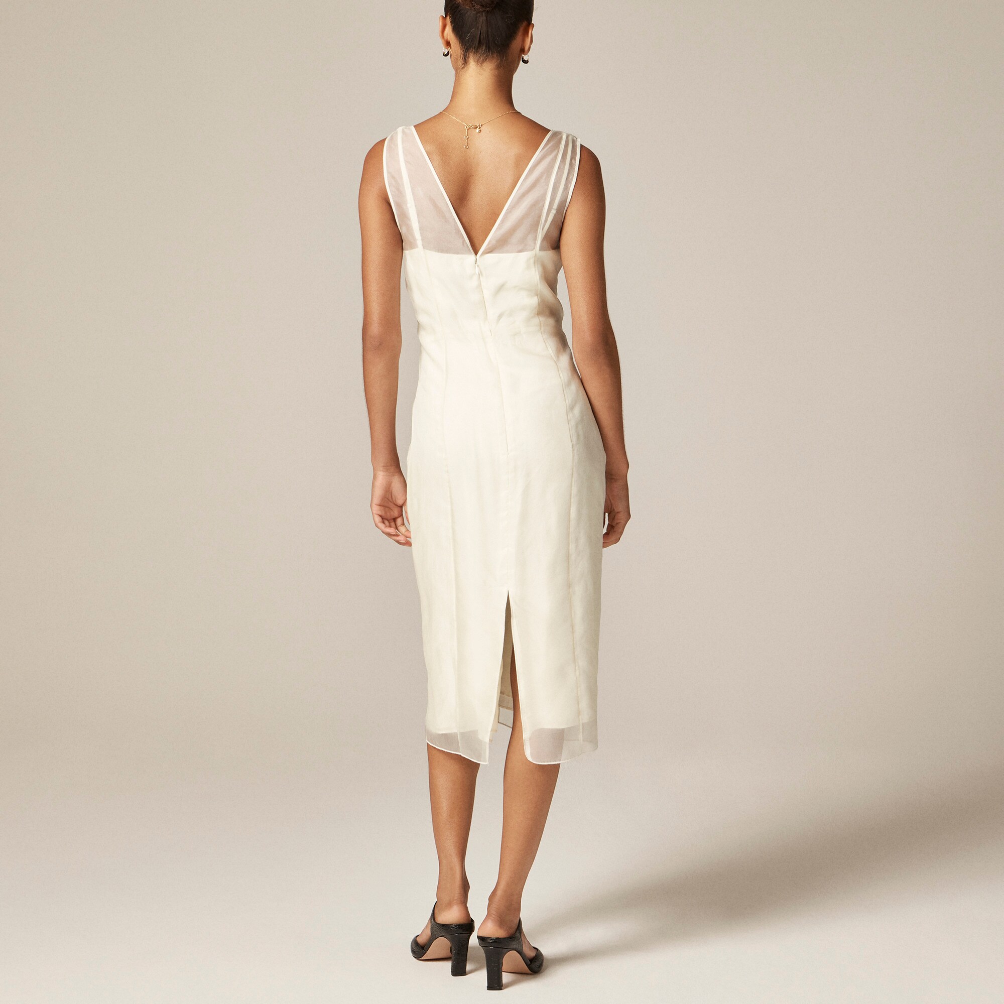 Collection layered organza shift dress - image 5