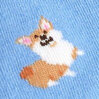 Corgi ankle socks DUSTY PERI corgi ankle socks for women