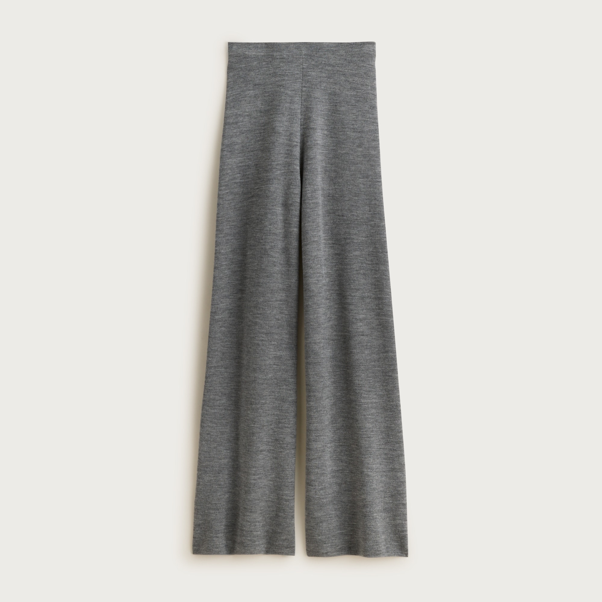 Cashmere waffle-knit jogger pant