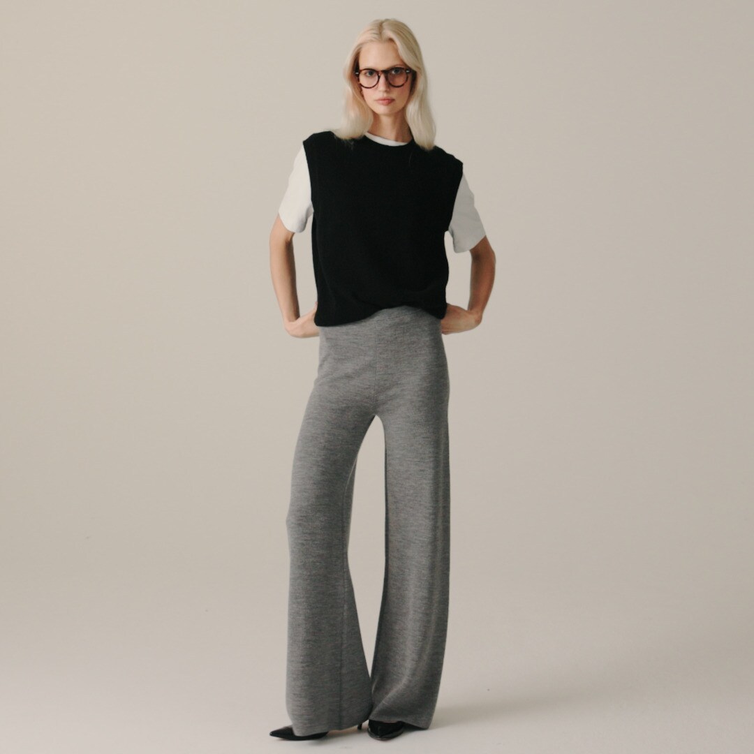 Cosmo sweater pant in merino wool