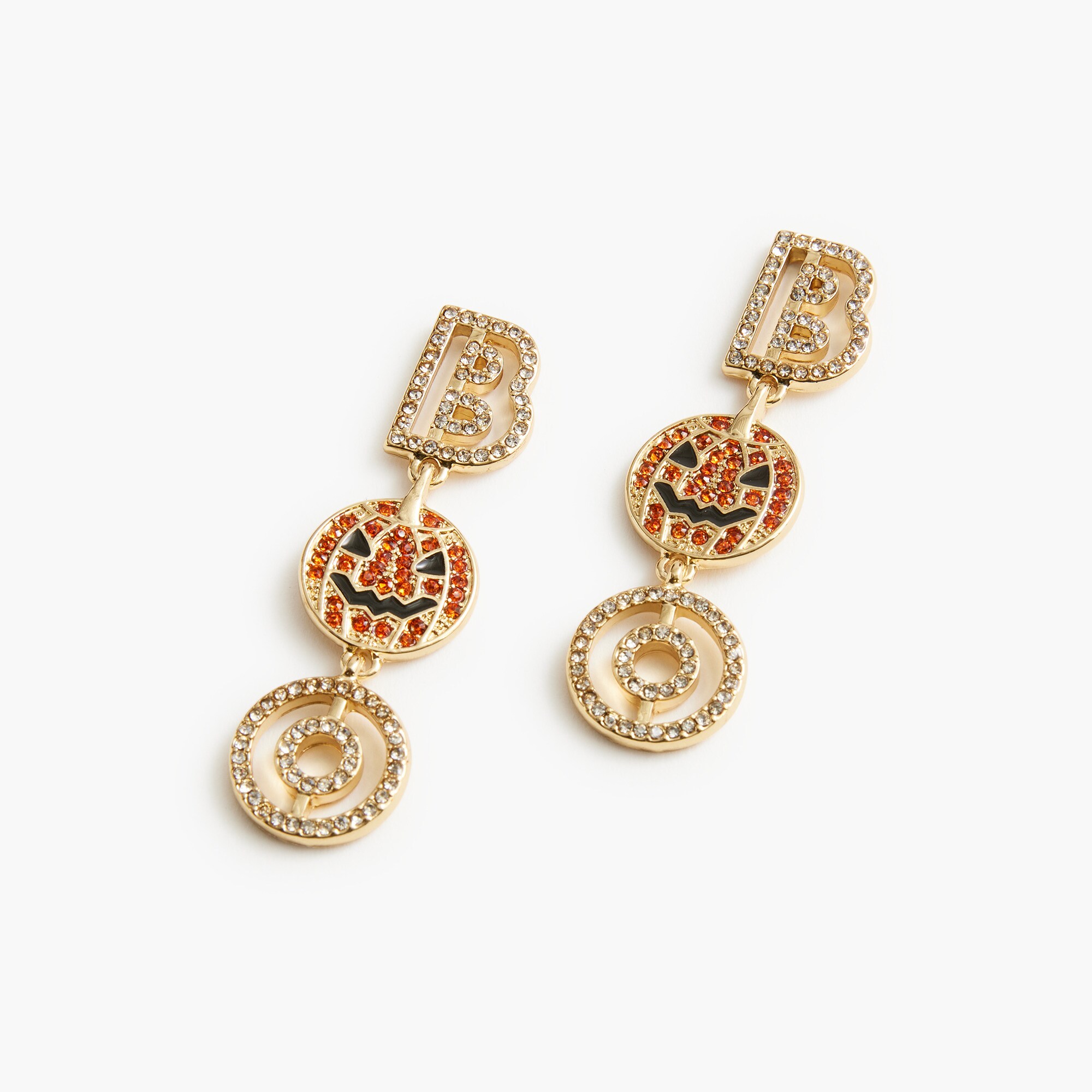 Boo statement earrings
