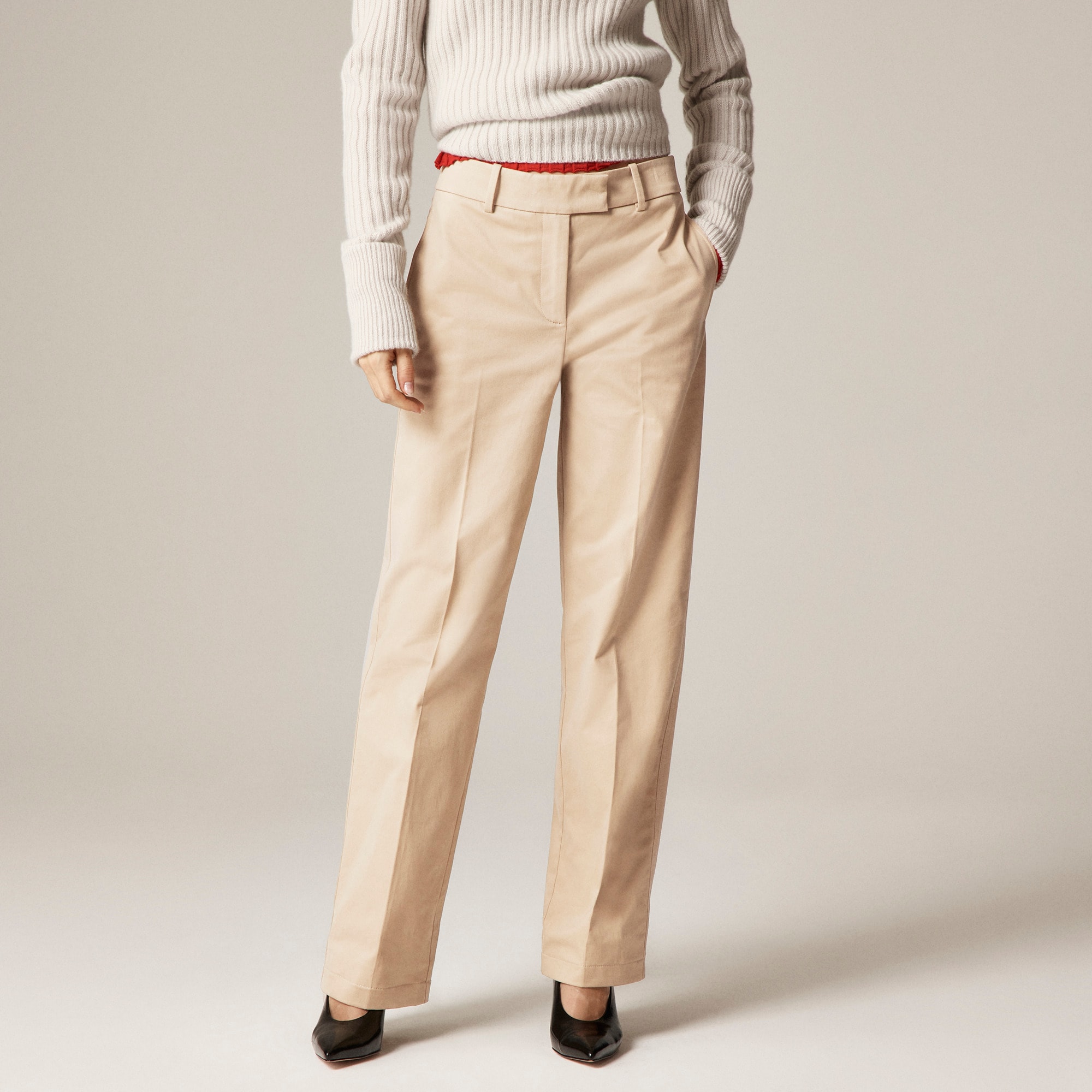 Alex Eagle X J.Crew Stretch Chino Pant For Women | J.Crew
