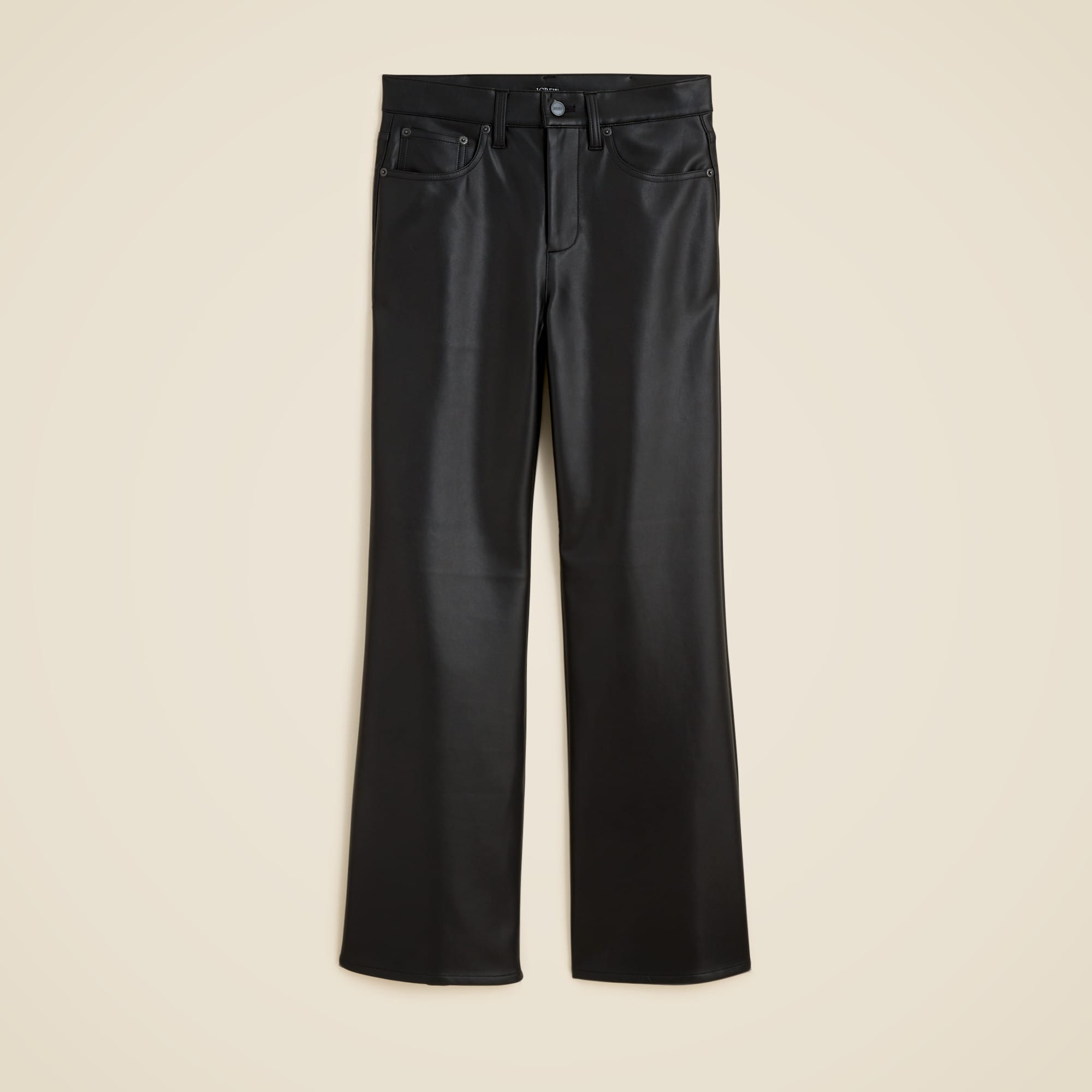 Charley kickout cropped pant in faux leather from J.Crew - $188