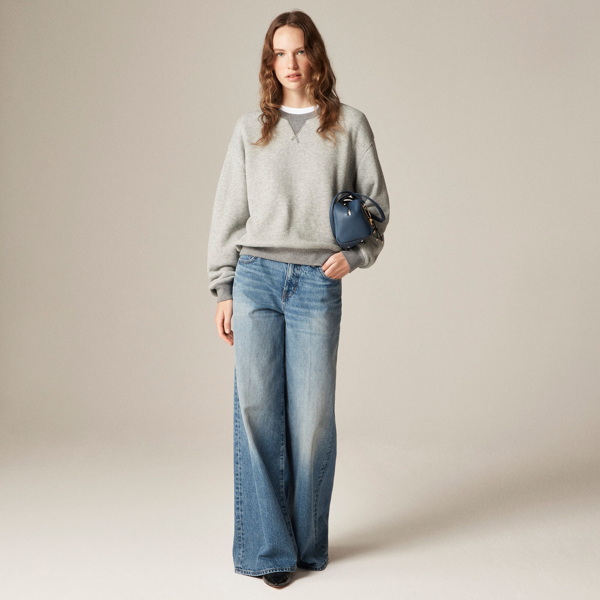 Heritage terry crewneck sweatshirt